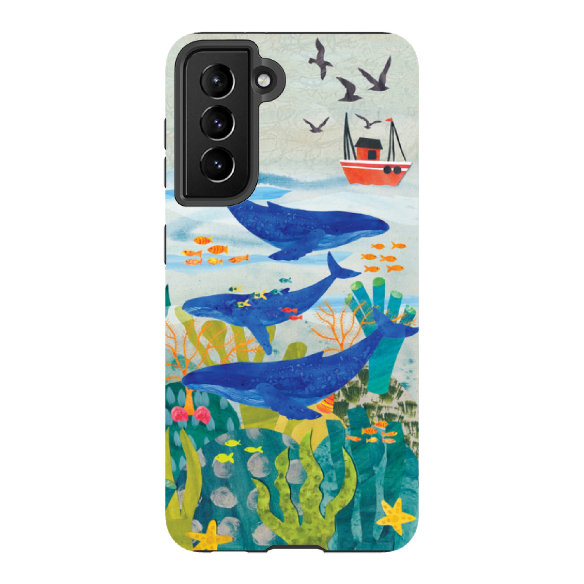 Samsung Tough  Case - Whale Watching By Tracey English