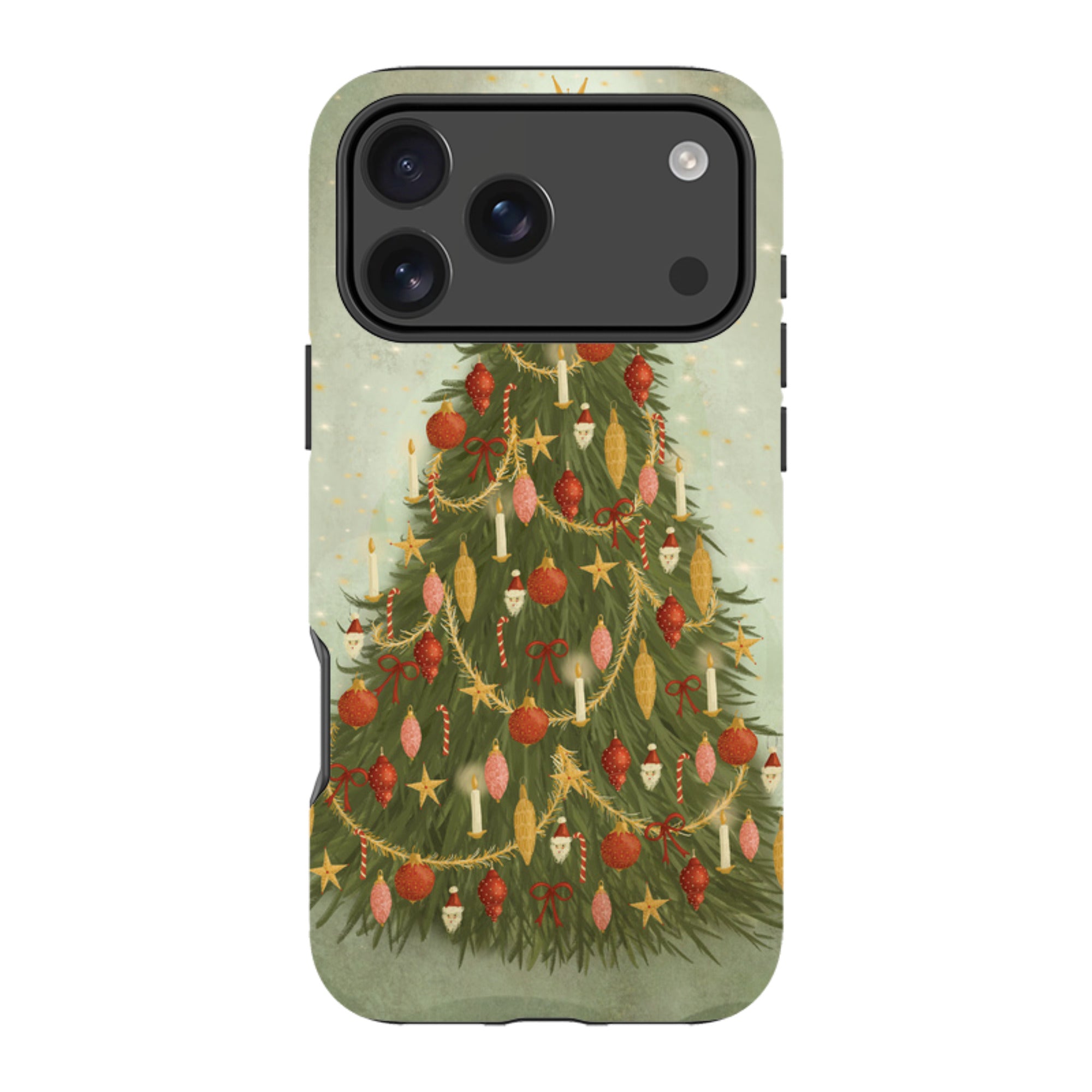 iPhone Tough Case - Christmas Tree By Maja Lindberg