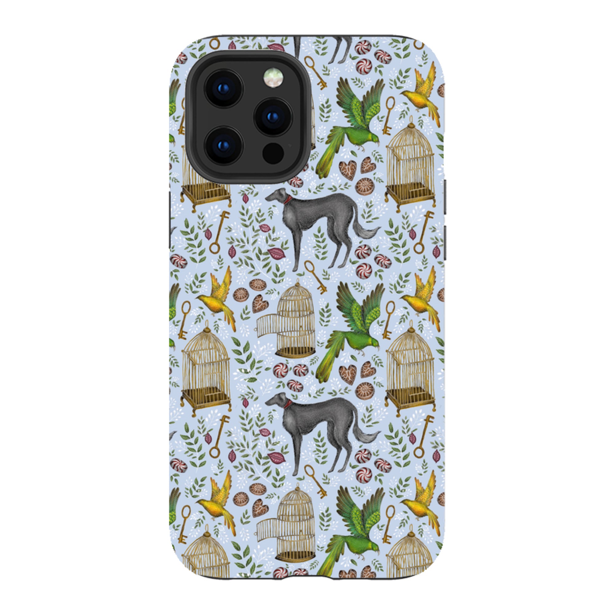 iPhone Tough Case - Amsterdam Blue By Catherine Rowe
