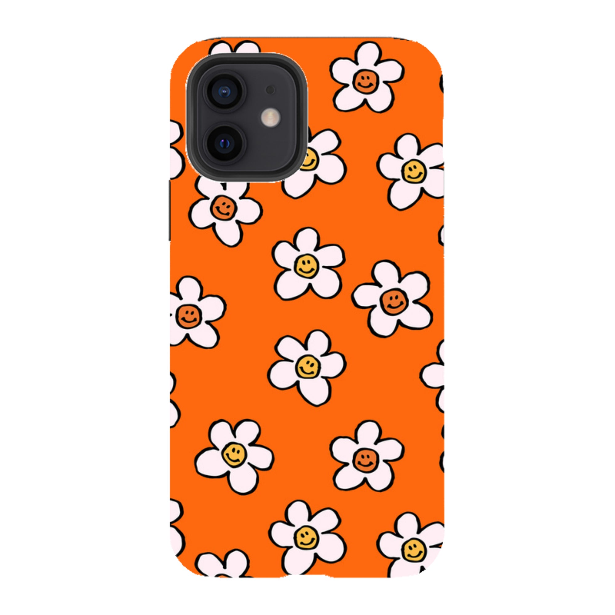 iPhone Tough Case - Smiley Orange