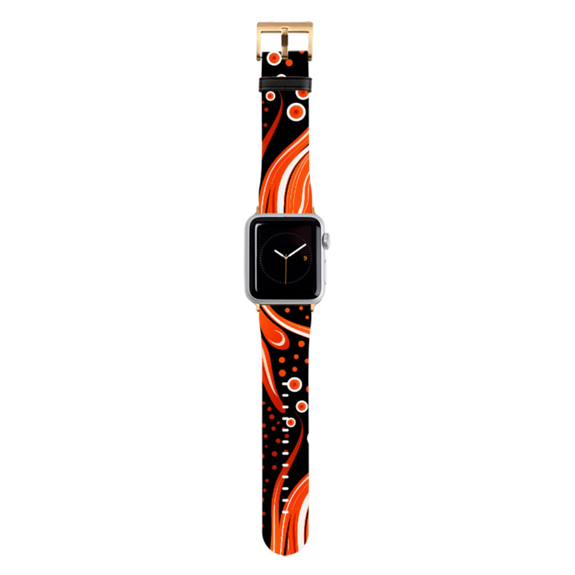 Red Wave Stars Apple Watch Strap