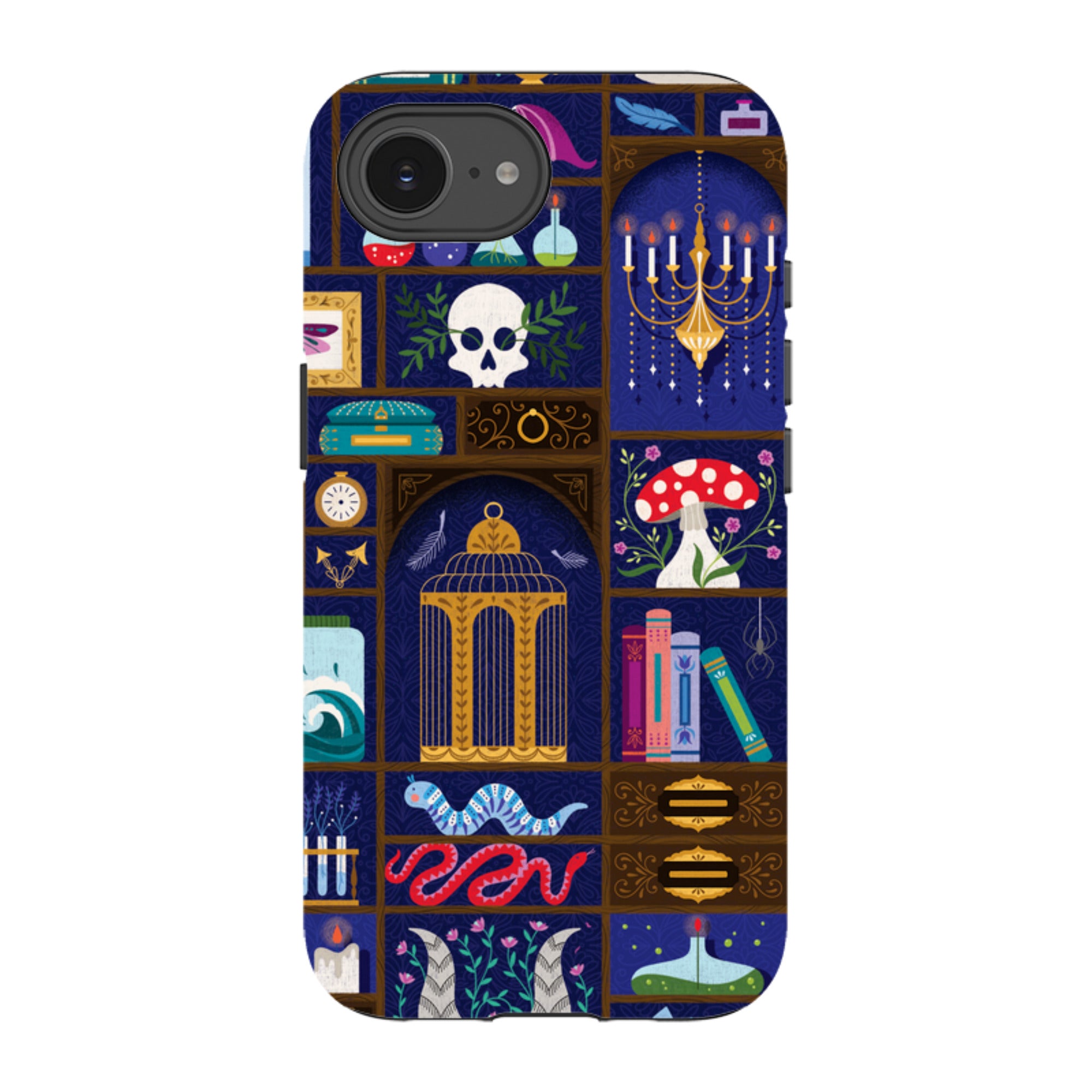 iPhone Tough Case - Cabinet Of Curiosities By Jenny Zemanek