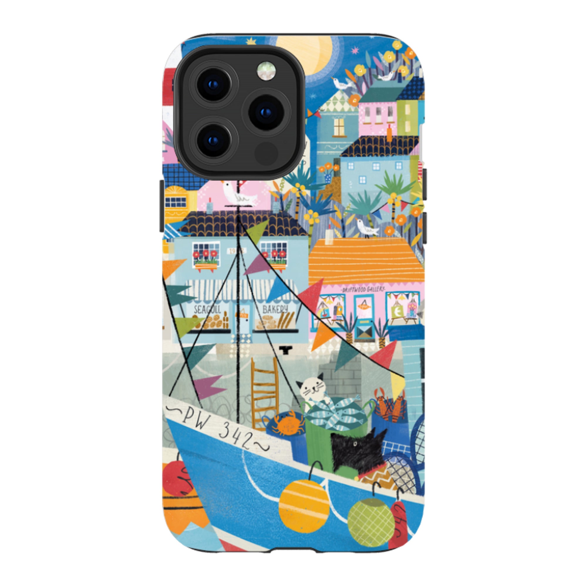 iPhone Case - Night Harbour 2 By Ali Brookes