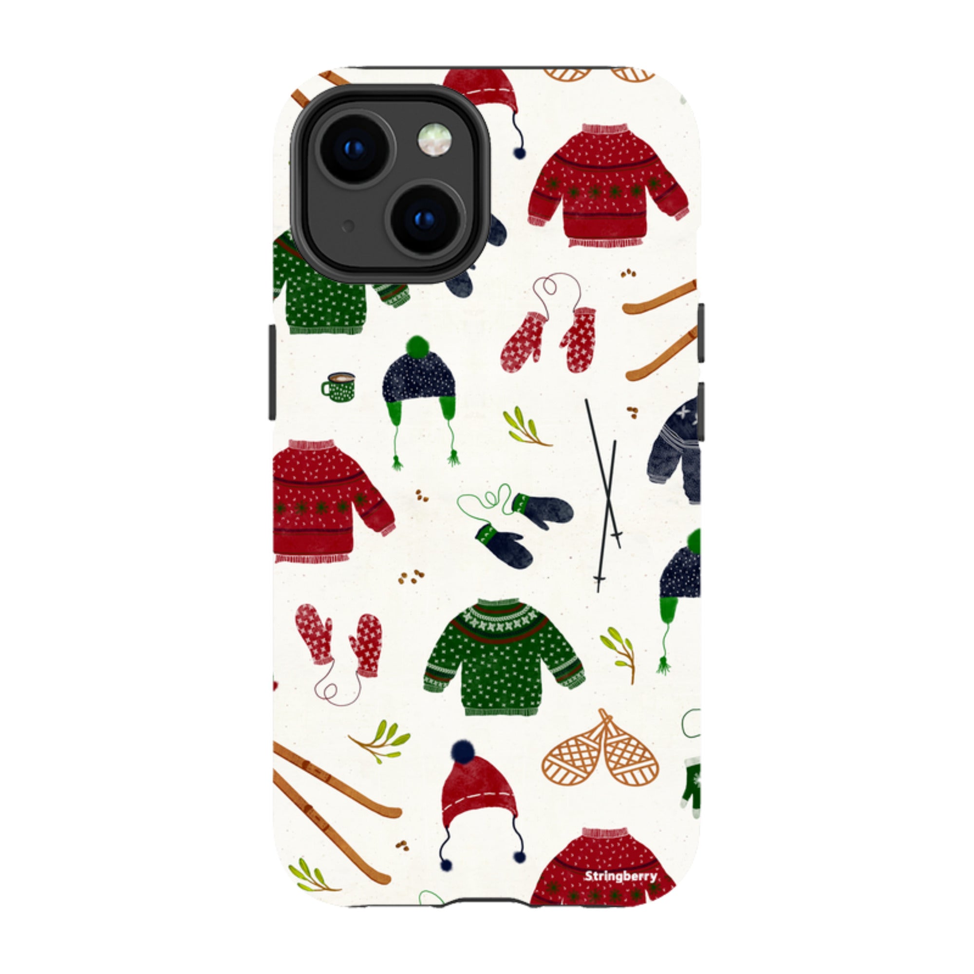 iPhone Tough Case - Winter Clothes By Katherine Quinn