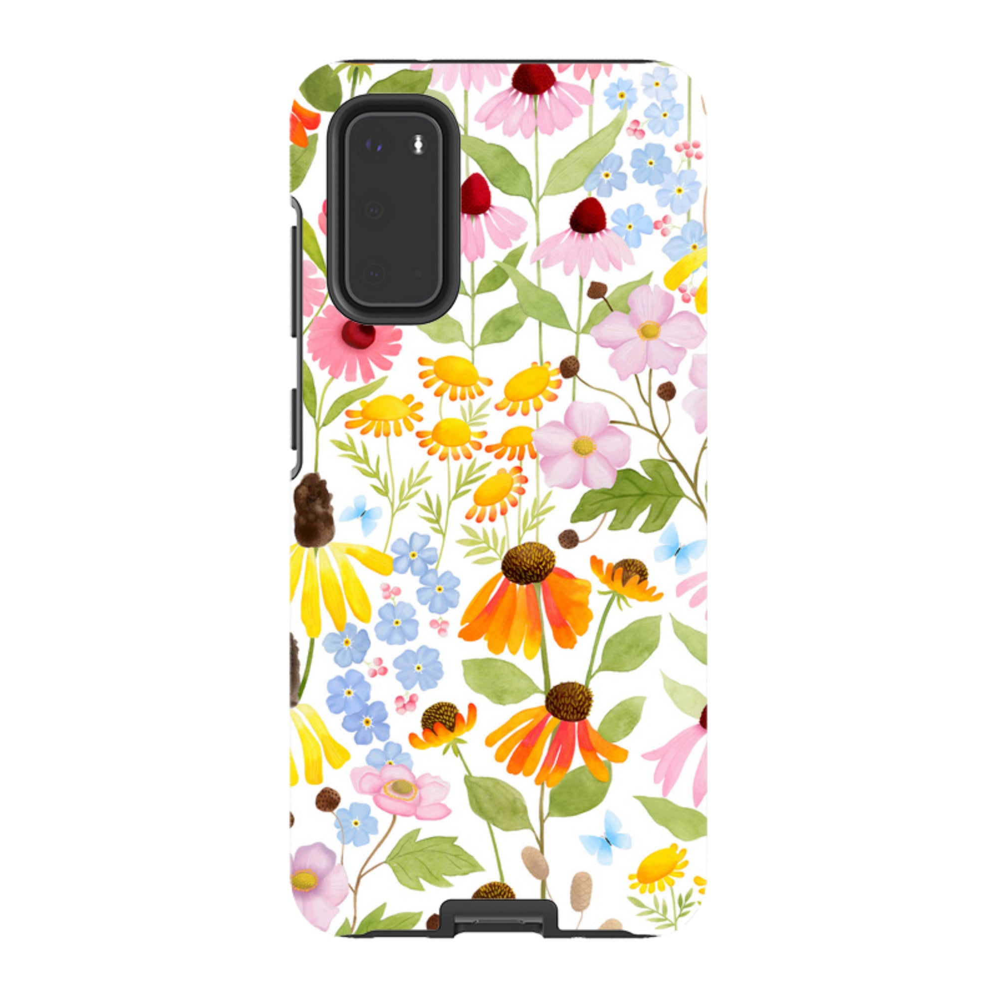 Samsung Tough Case - Wildflower Pattern By Bex Parkin