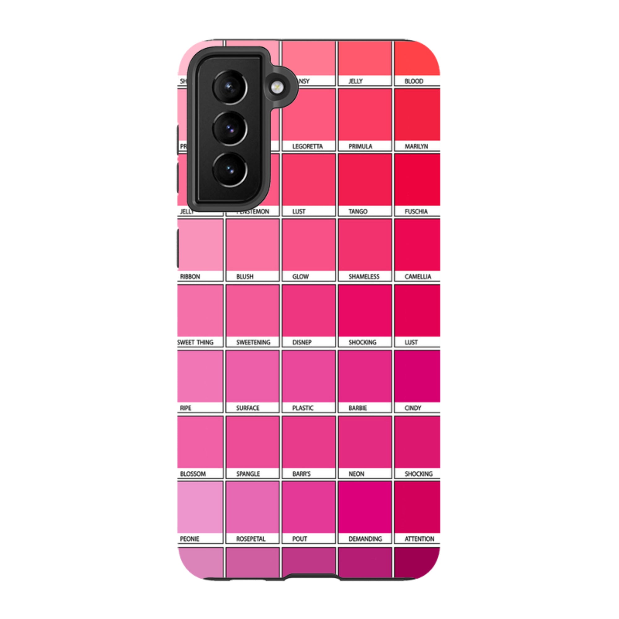 Samsung Tough Case - Pink Chromology By Kitty Joseph