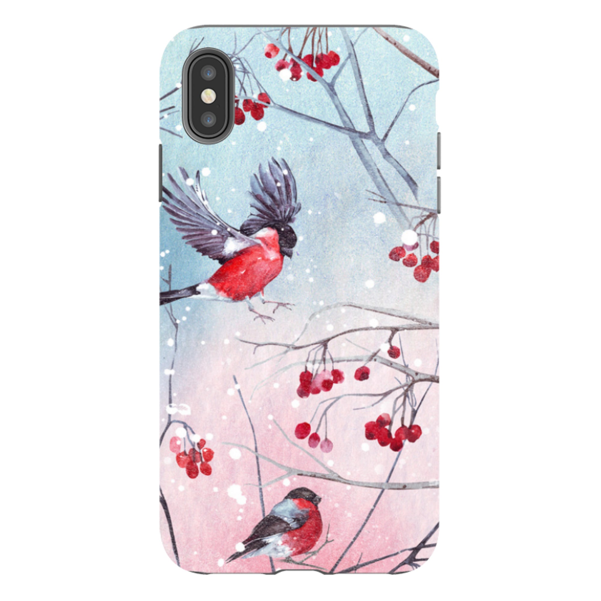 iPhone Tough Case - Birds And Berries