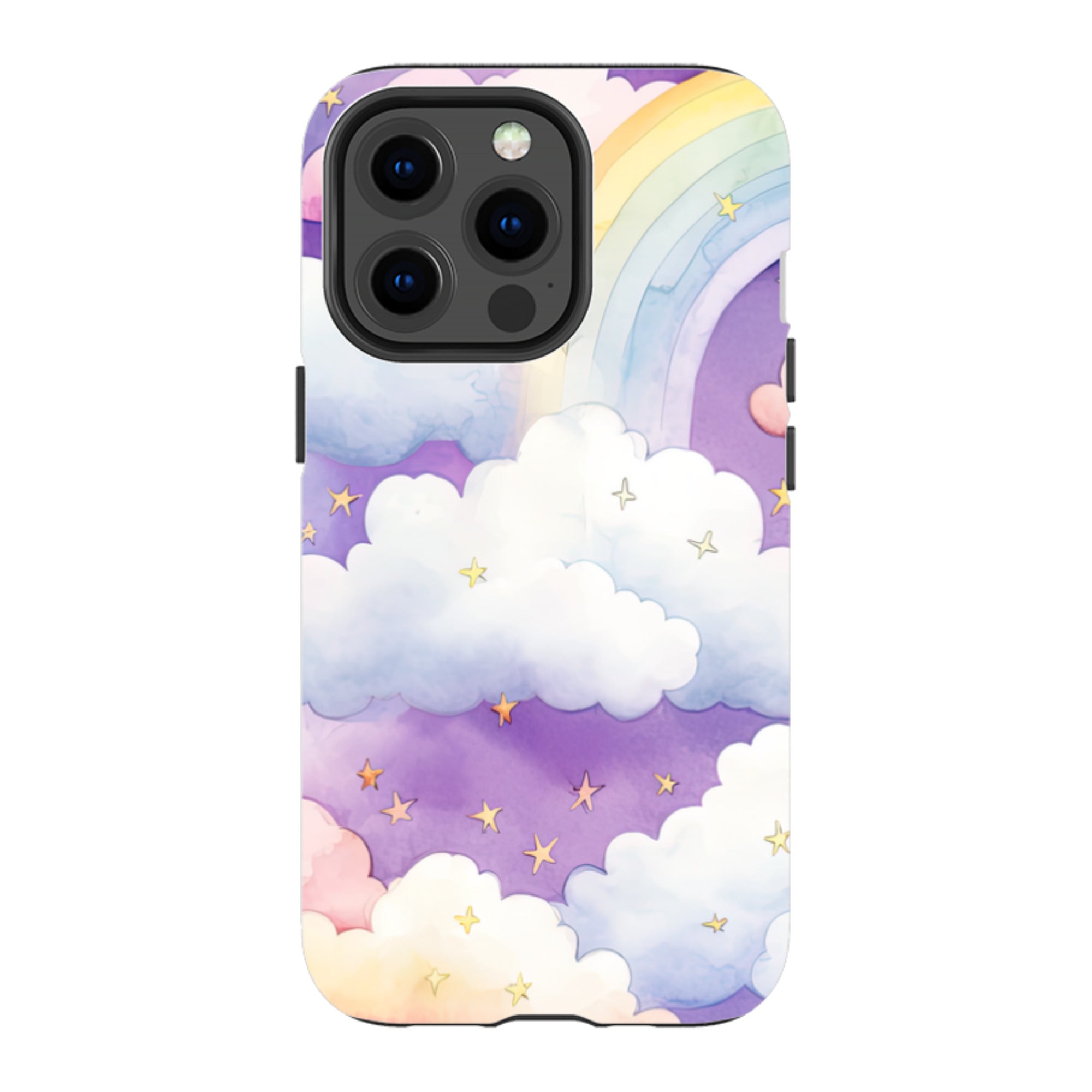 iPhone MagSafe Tough Case - Rainbow Clouds II
