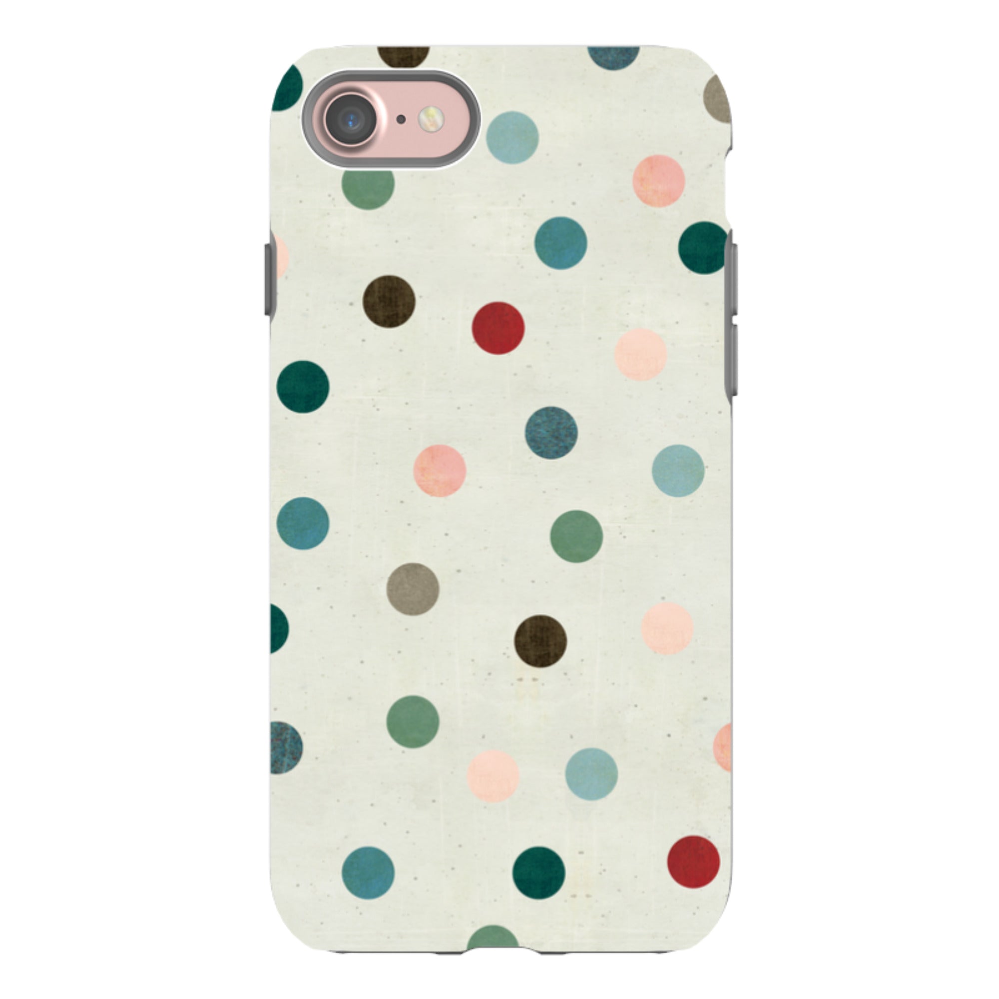 iPhone Tough Case - Whale Rider Dots By Katherine Quinn