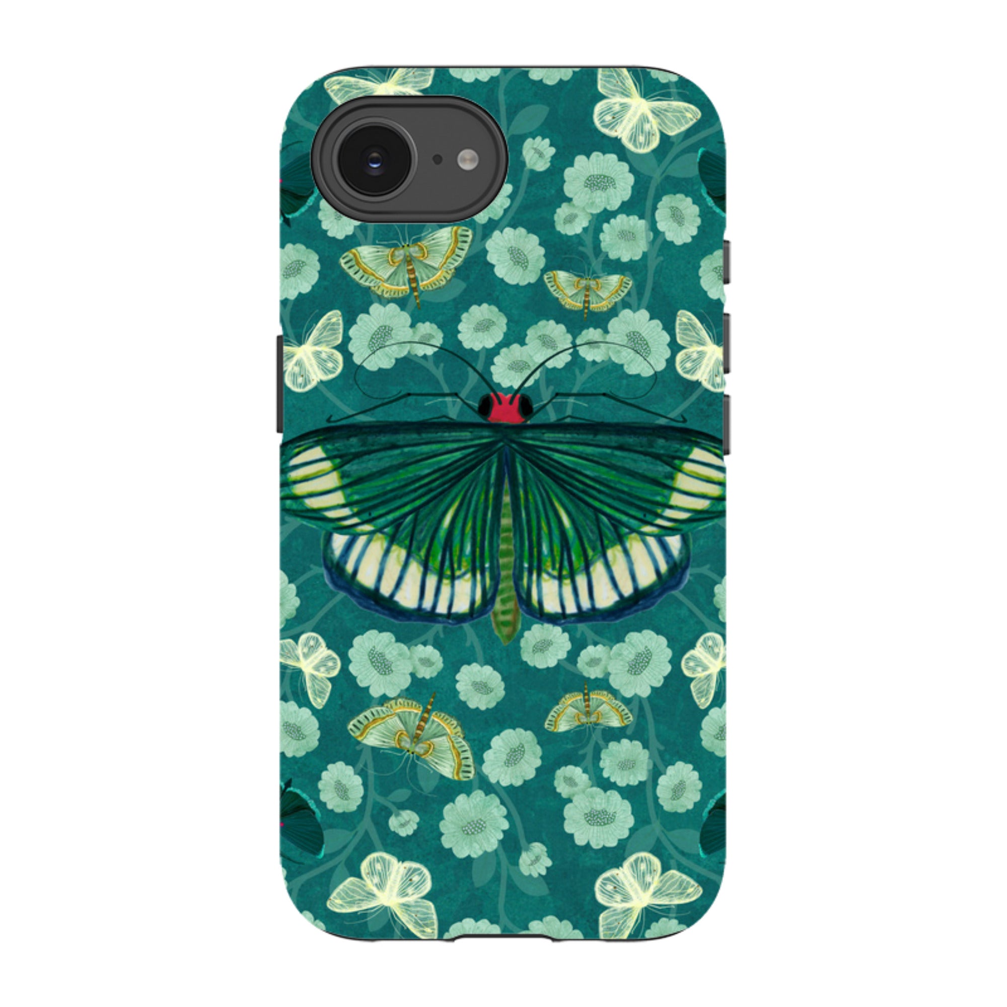 iPhone Tough Case - Big Moth 2 By Katherine Quinn