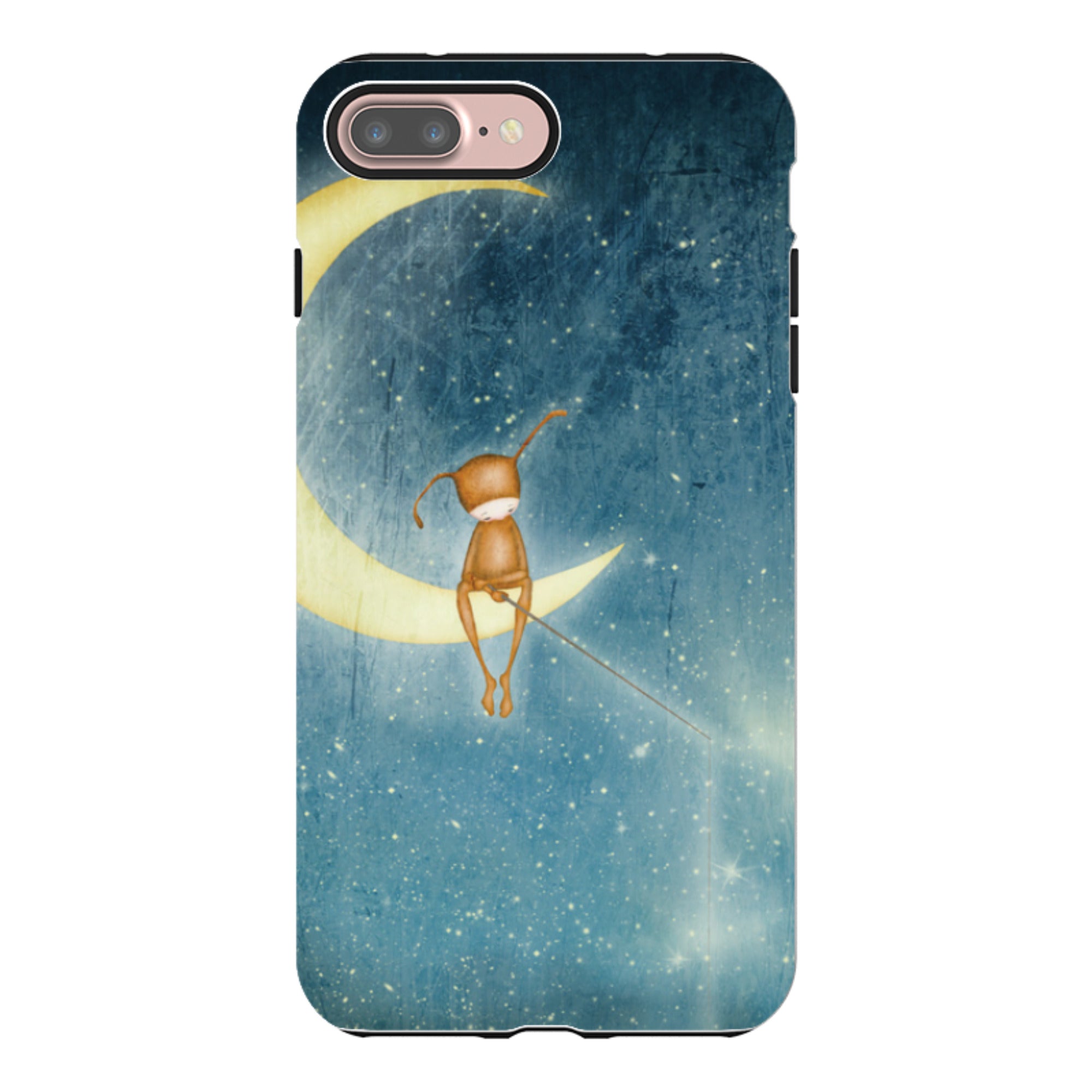 iPhone Tough Case - Fishing For Stars By Maja Lindberg