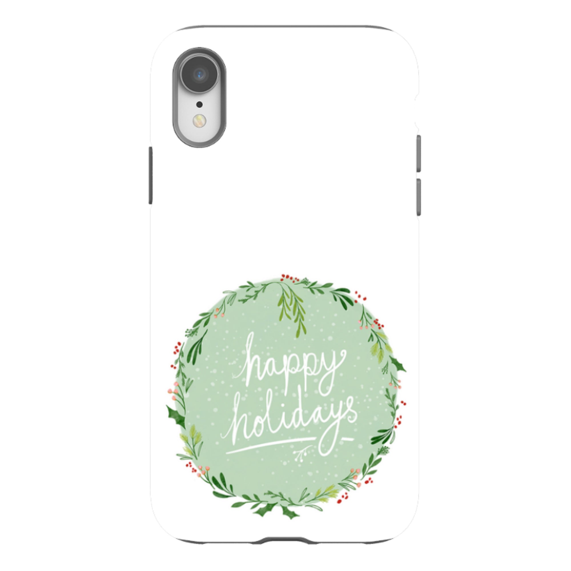 iPhone Tough Case - Happy Holidays By Katherine Quinn