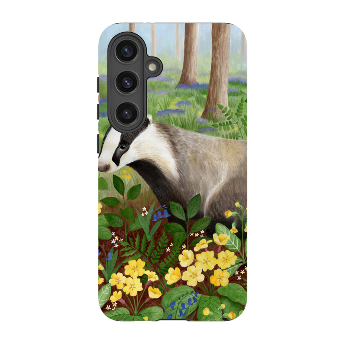 Samsung Tough Case - Bluebell Badger By Bex Parkin