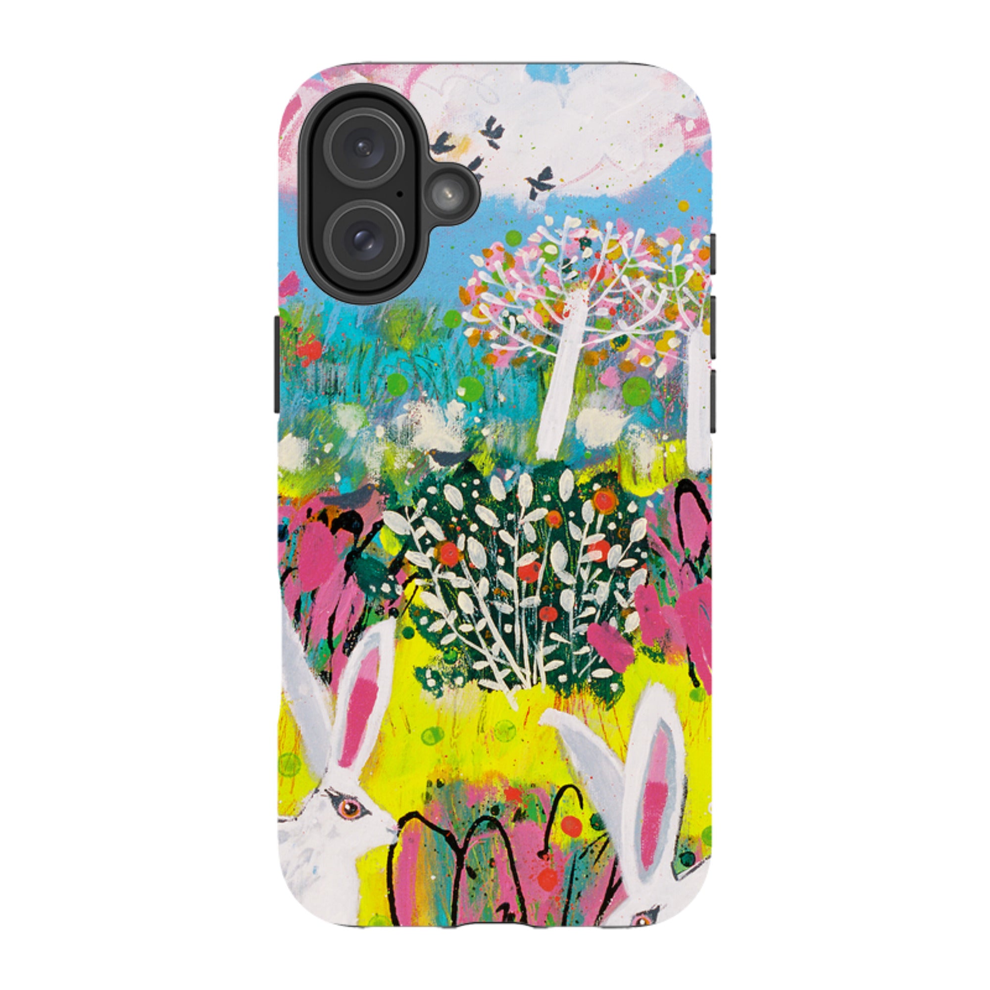 iPhone Tough Case - Bunnies By Claire West