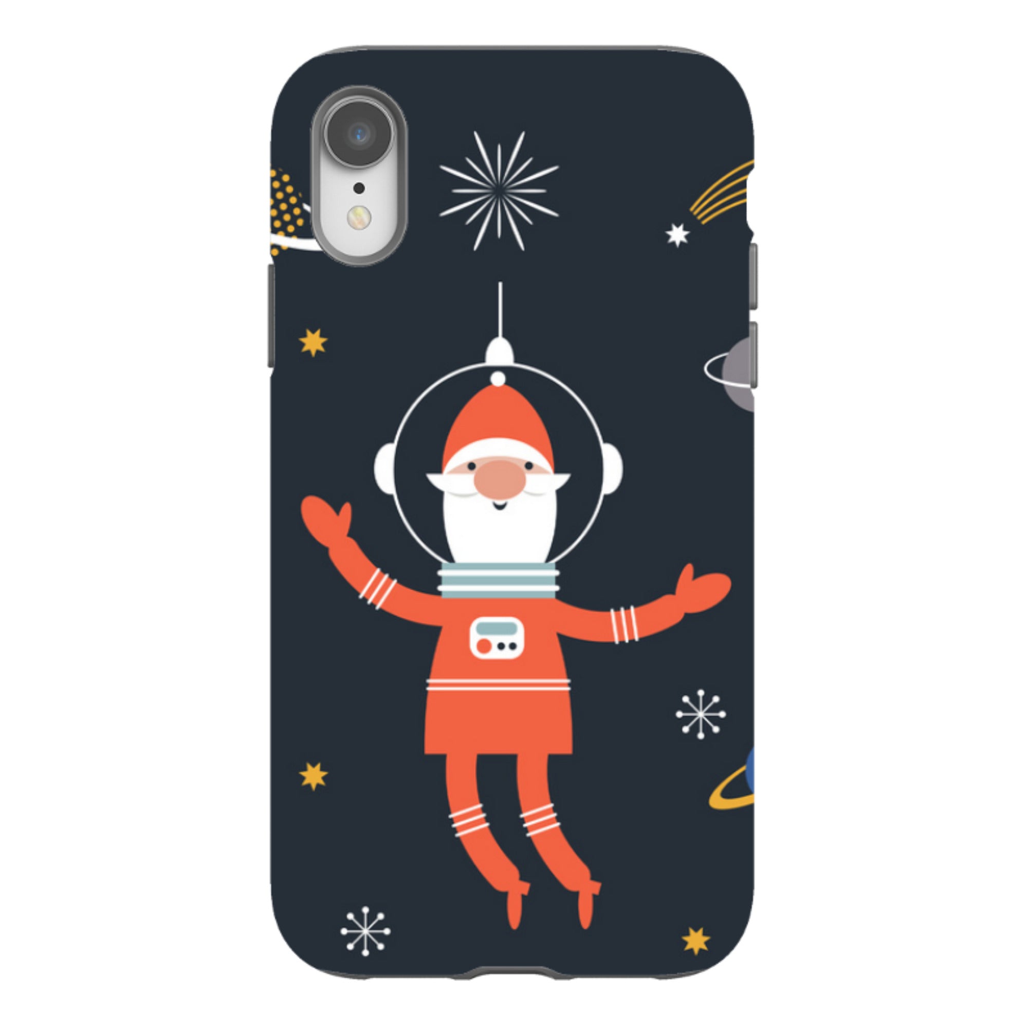 iPhone Tough Case - Cosmic Santa