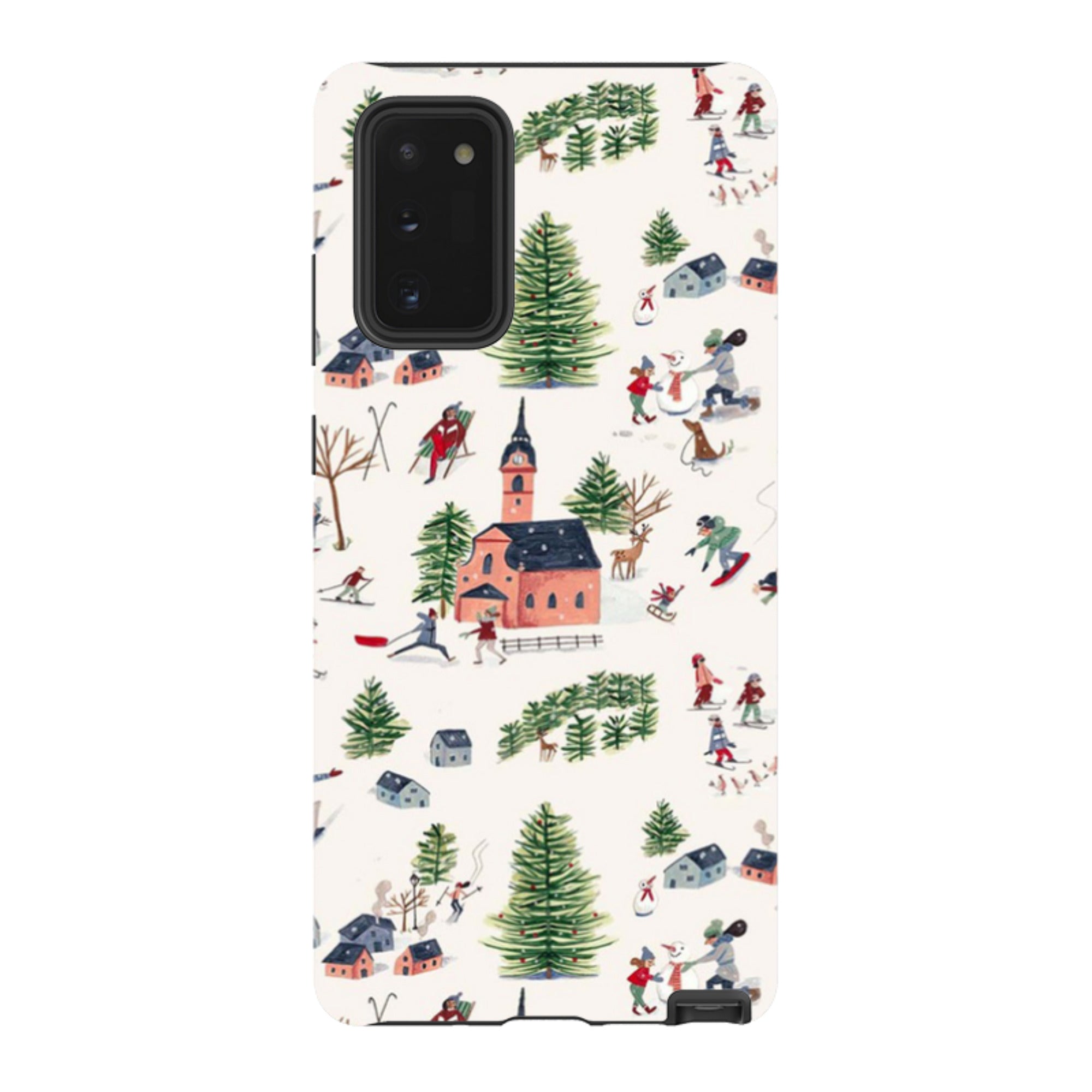 Samsung Tough Case - Skiing By Caroline Bonne Muller