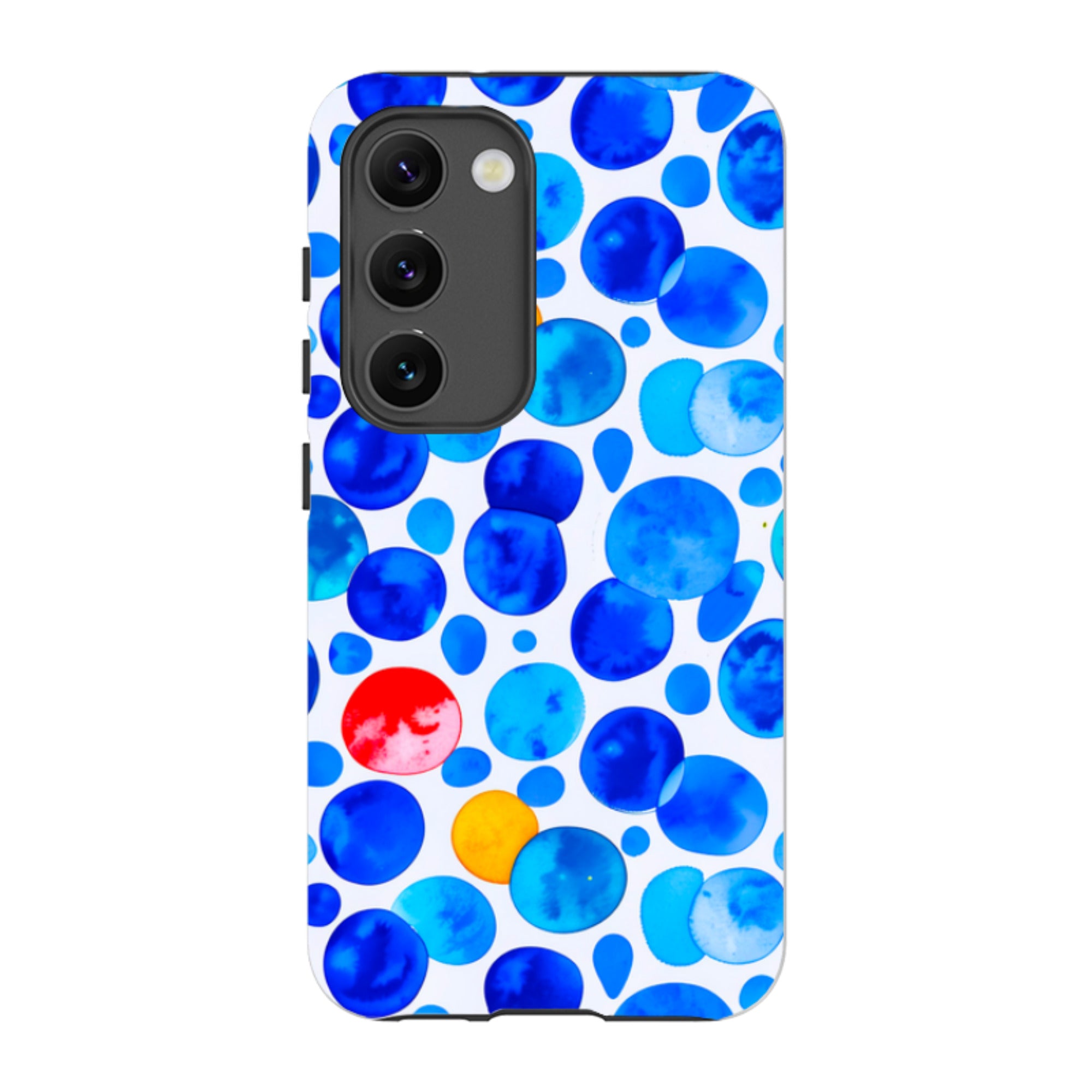 Samsung Tough  Case - Blue Moon Polka