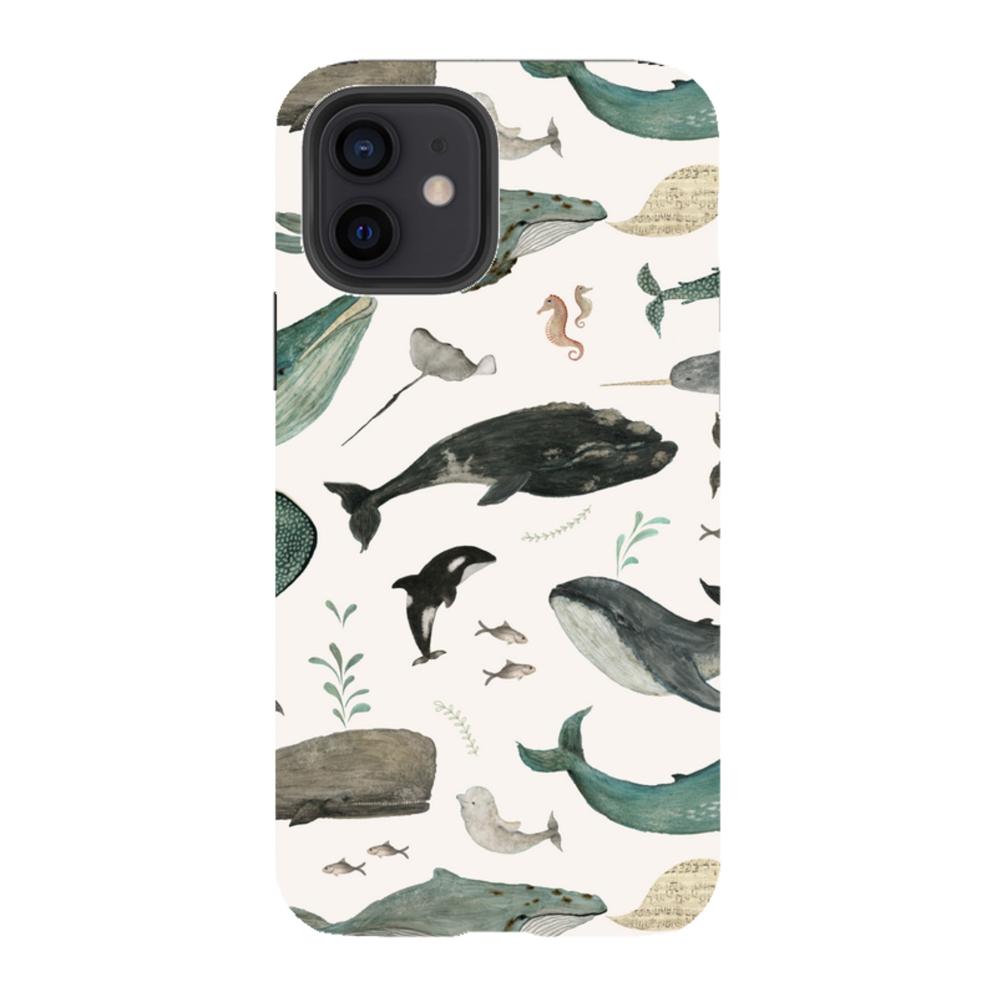 iPhone Tough Case - Whale Song By Katherine Quinn