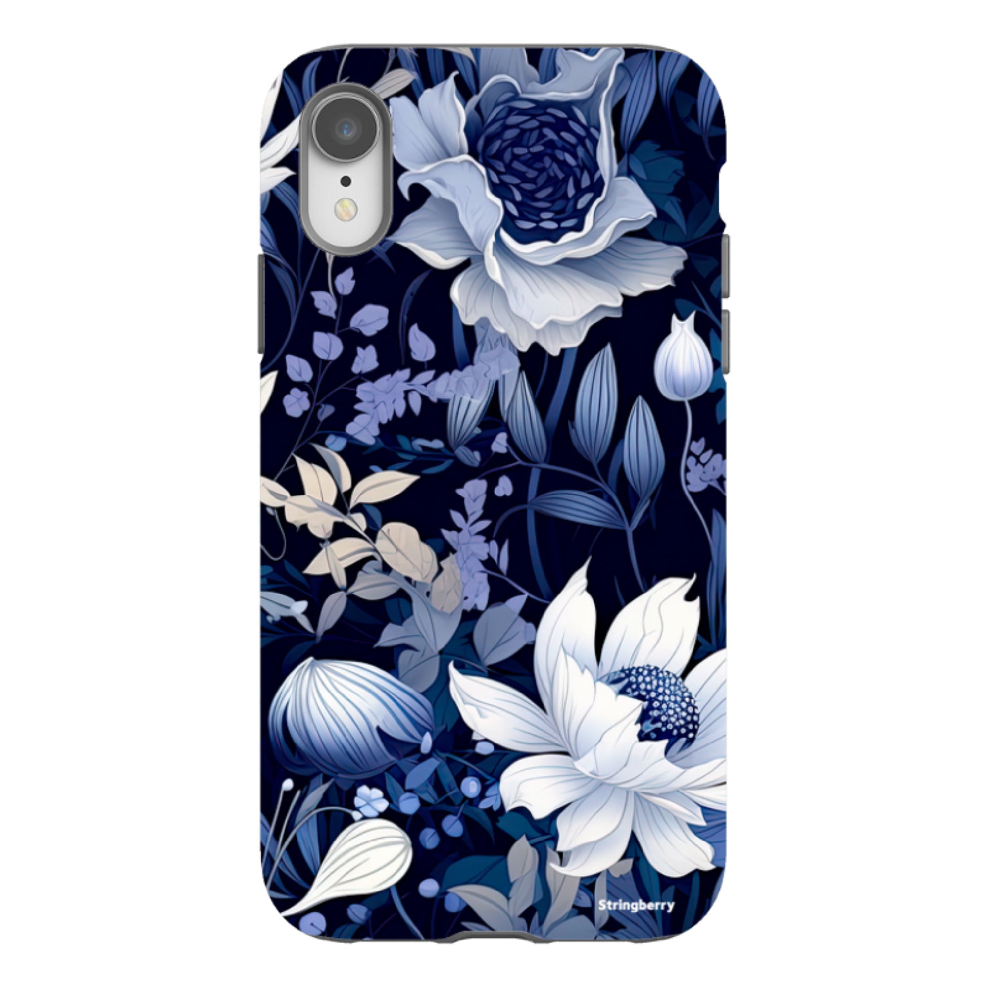 iPhone Tough Case - Blue Nutberry II