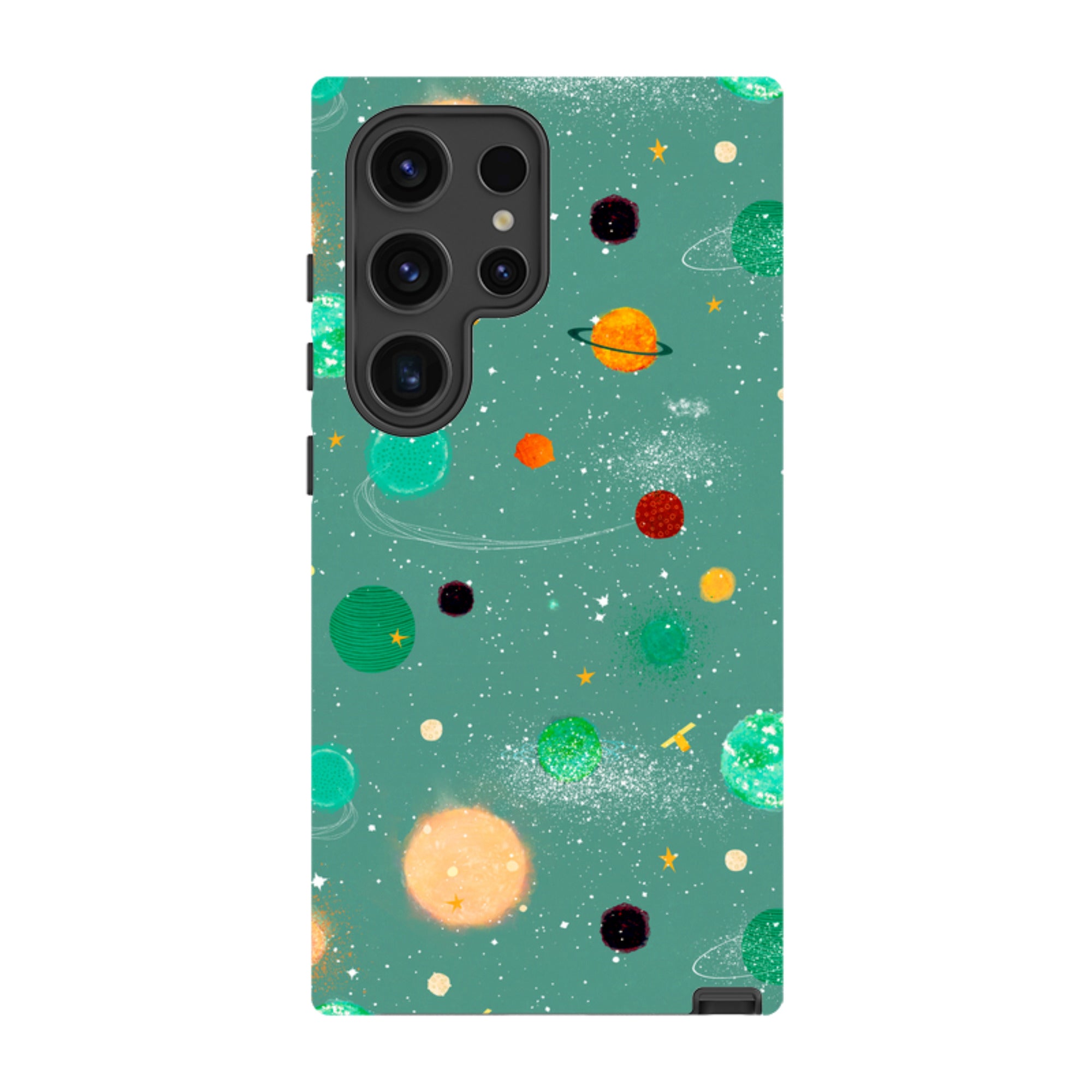 Samsung Tough Case - Far Far Away Green By Katherine Quinn