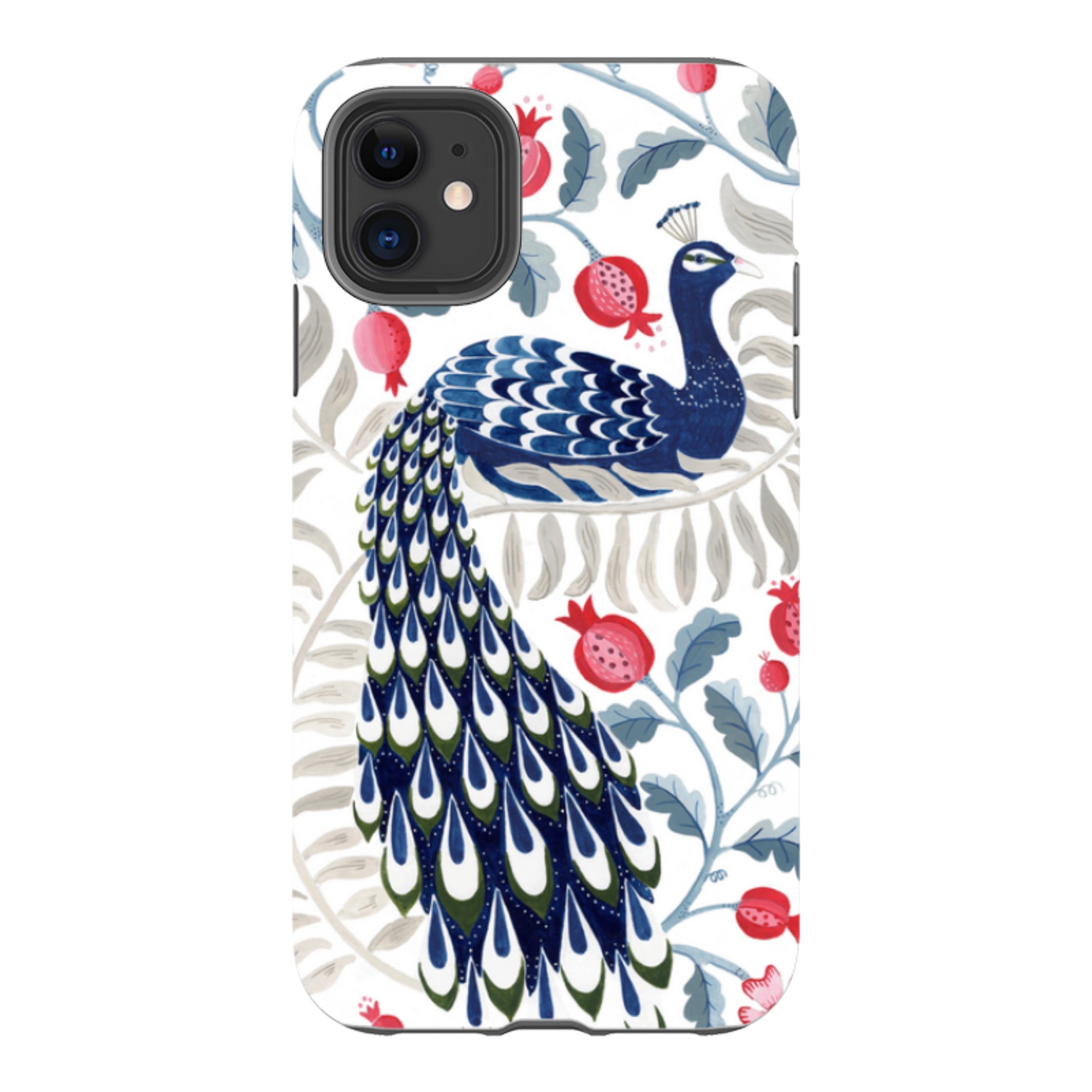 iPhone Tough Case - Peacock By Bex Parkin
