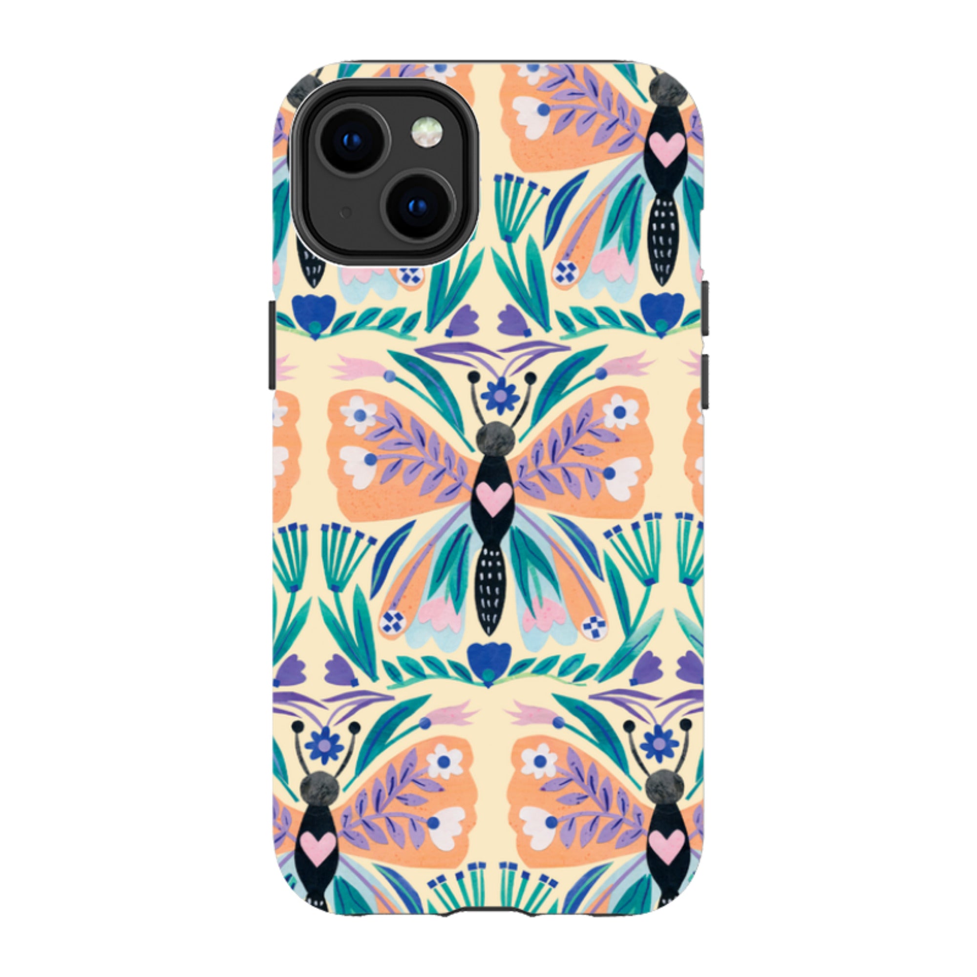 iPhone MagSafe Tough Case - All Over Butterfly By Tracey English