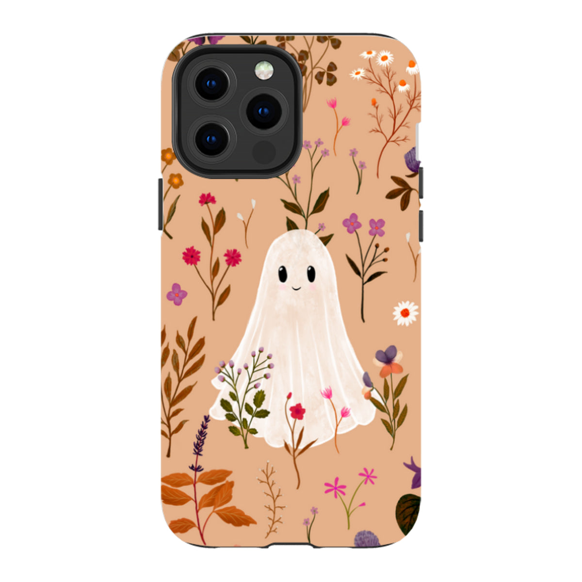 iPhone Tough Case - Ghost in the Garden - Cider Clay Multi By Katherine Quinn