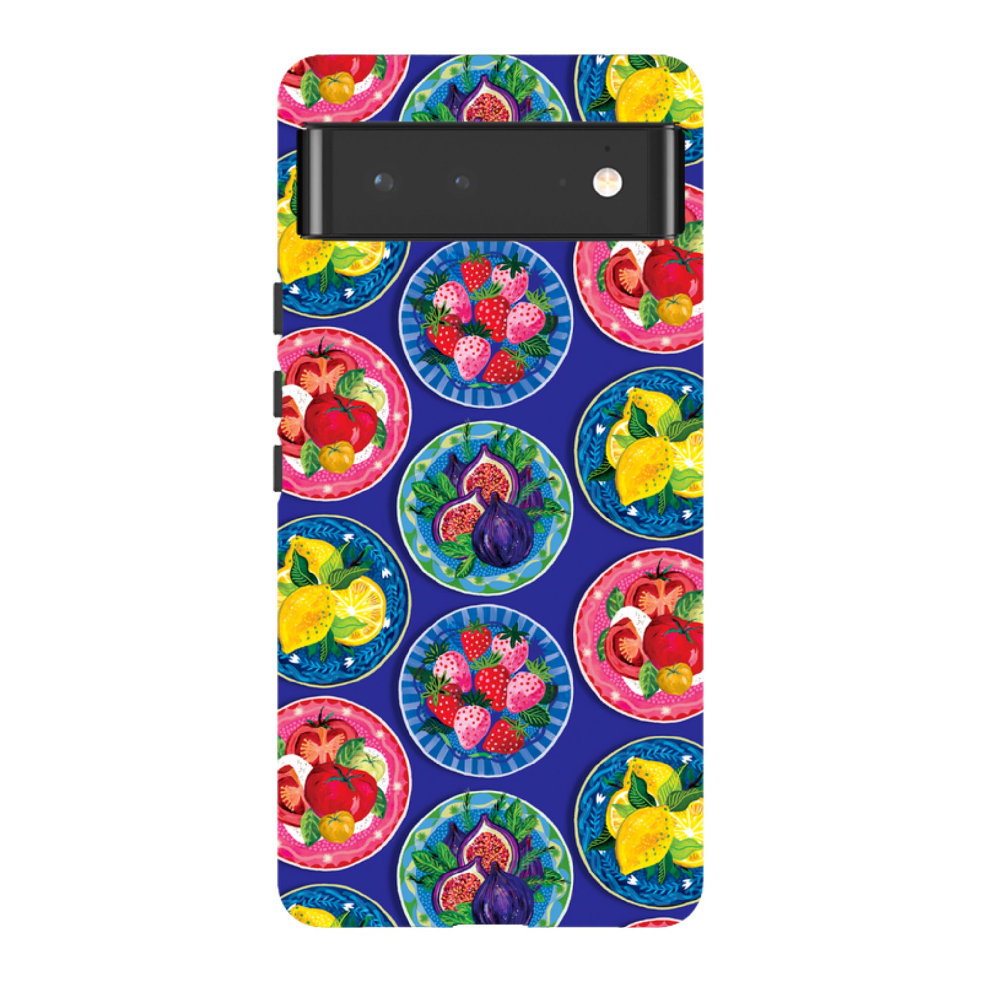 Google Tough Case - Summer Plates Blue By Emma Frances Grant