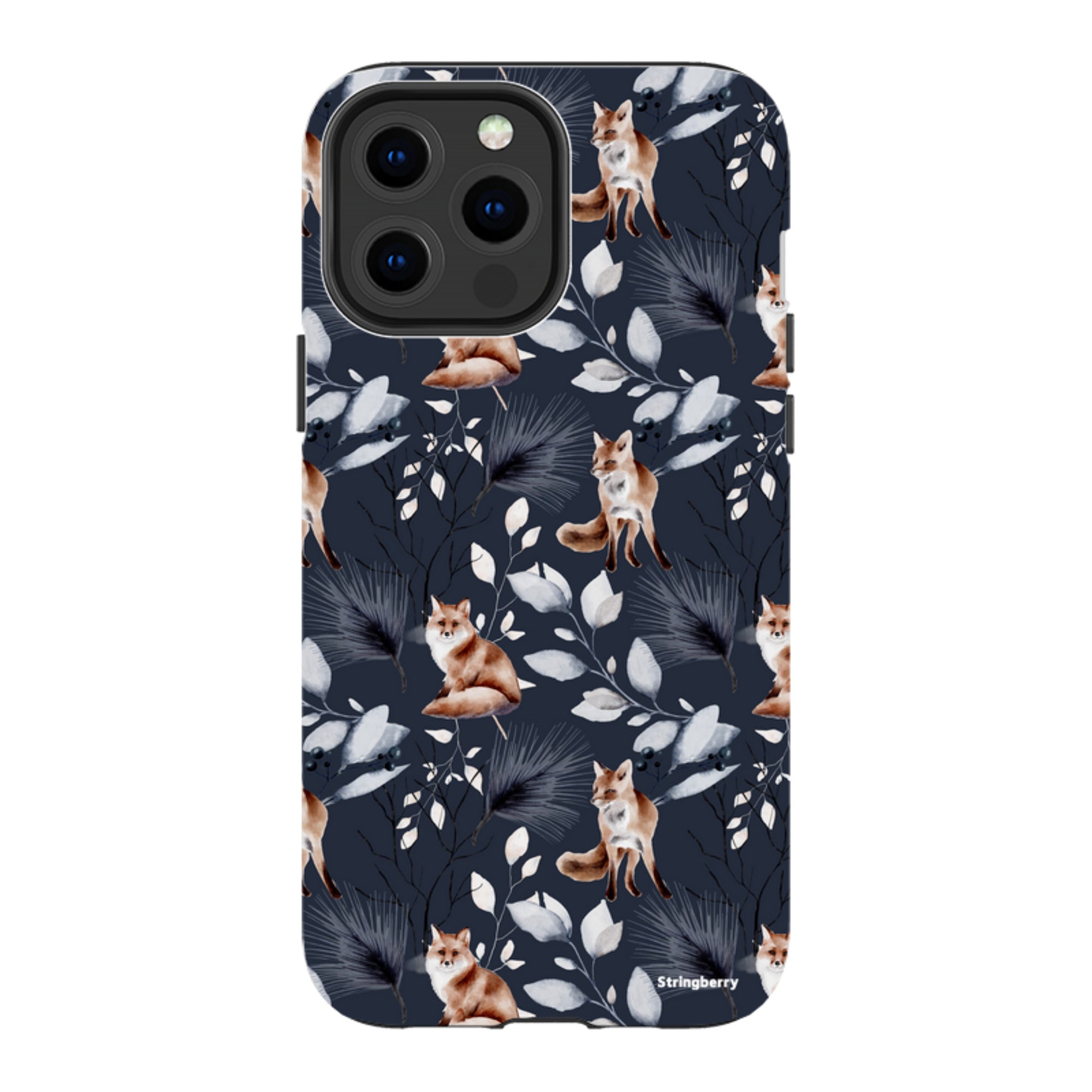 iPhone Tough Case - Foxy Xmas