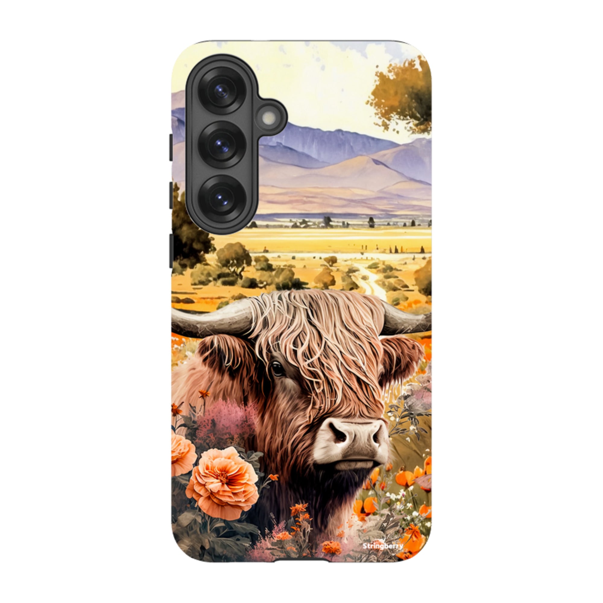 Samsung Tough Case - Highland Cow III