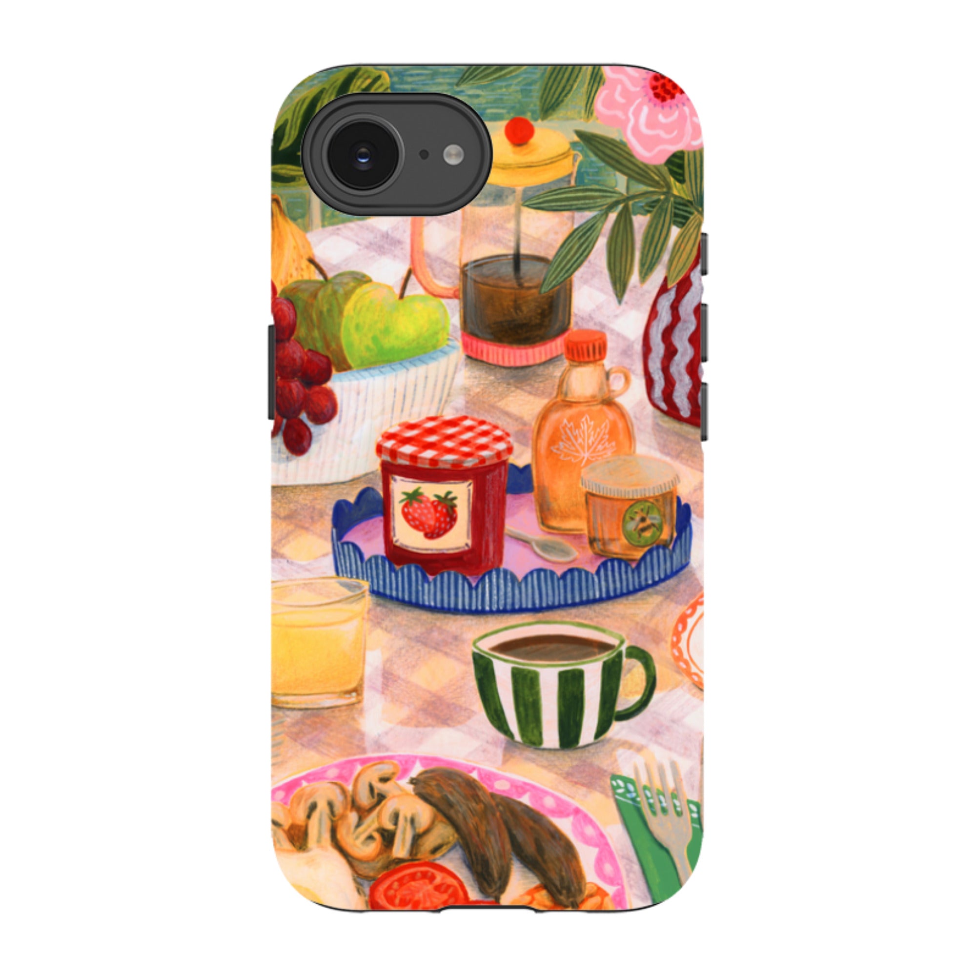 iPhone Tough Case - Holiday Breakfast By Lee Foster Wilson