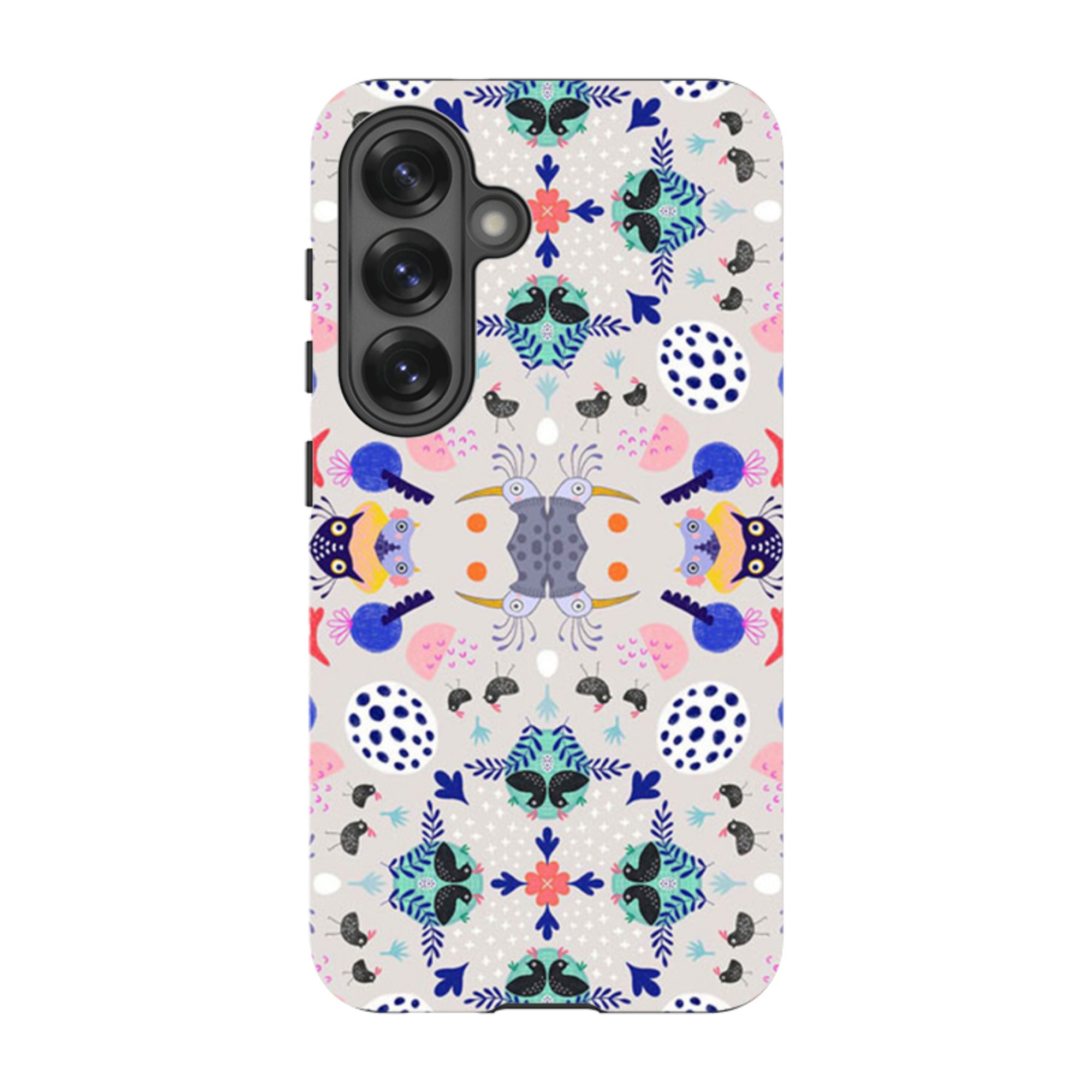 Samsung Tough Case - Crazybird Pattern By Mia Underwood