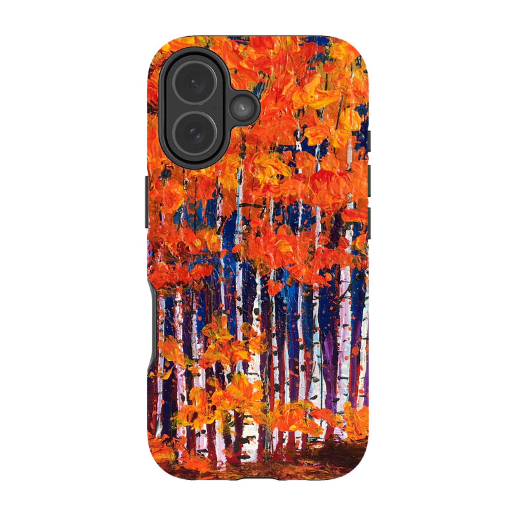 iPhone Tough Case - Falls In The Air By Linda Calvert Jacobson