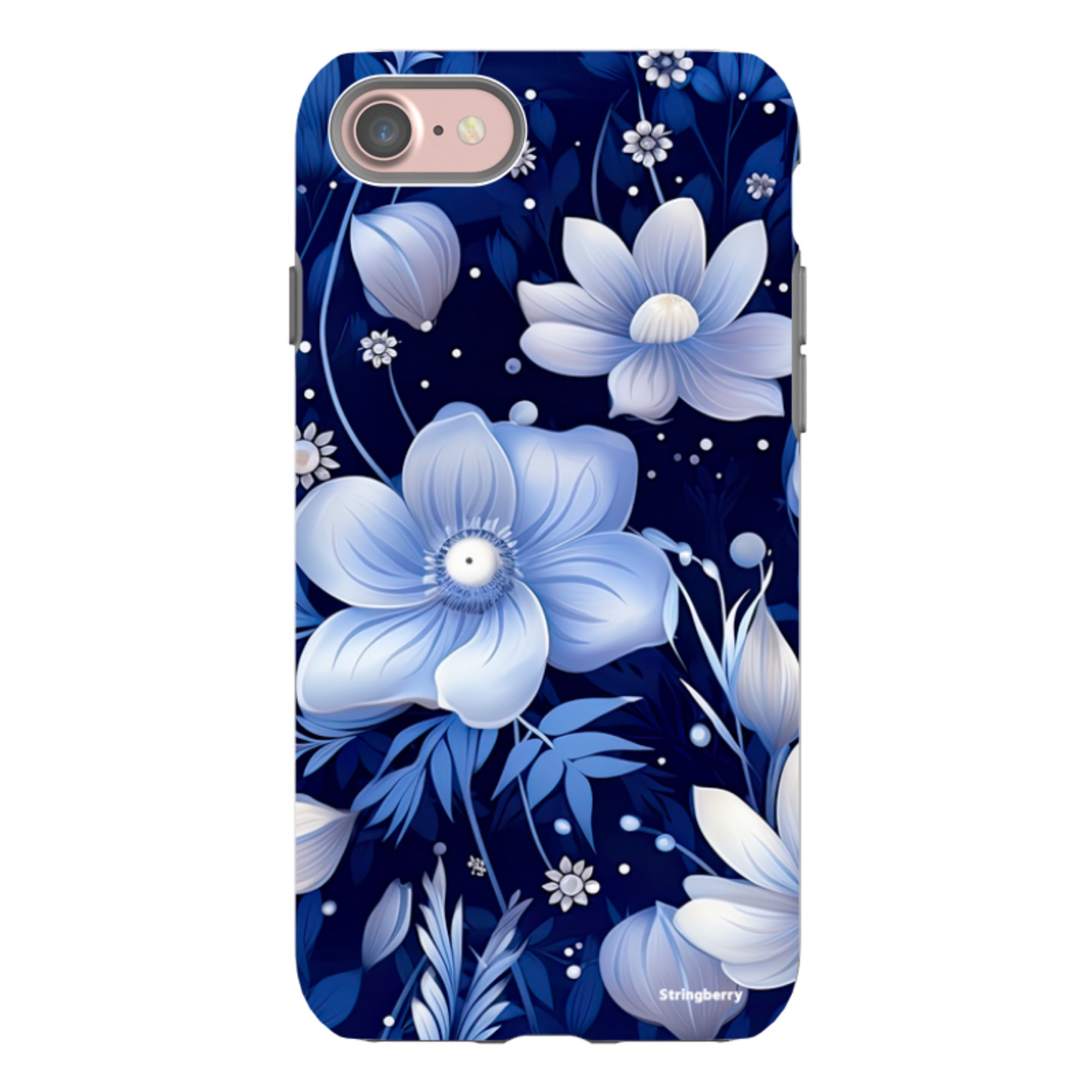 iPhone Tough Case - Blue Nutberry IV