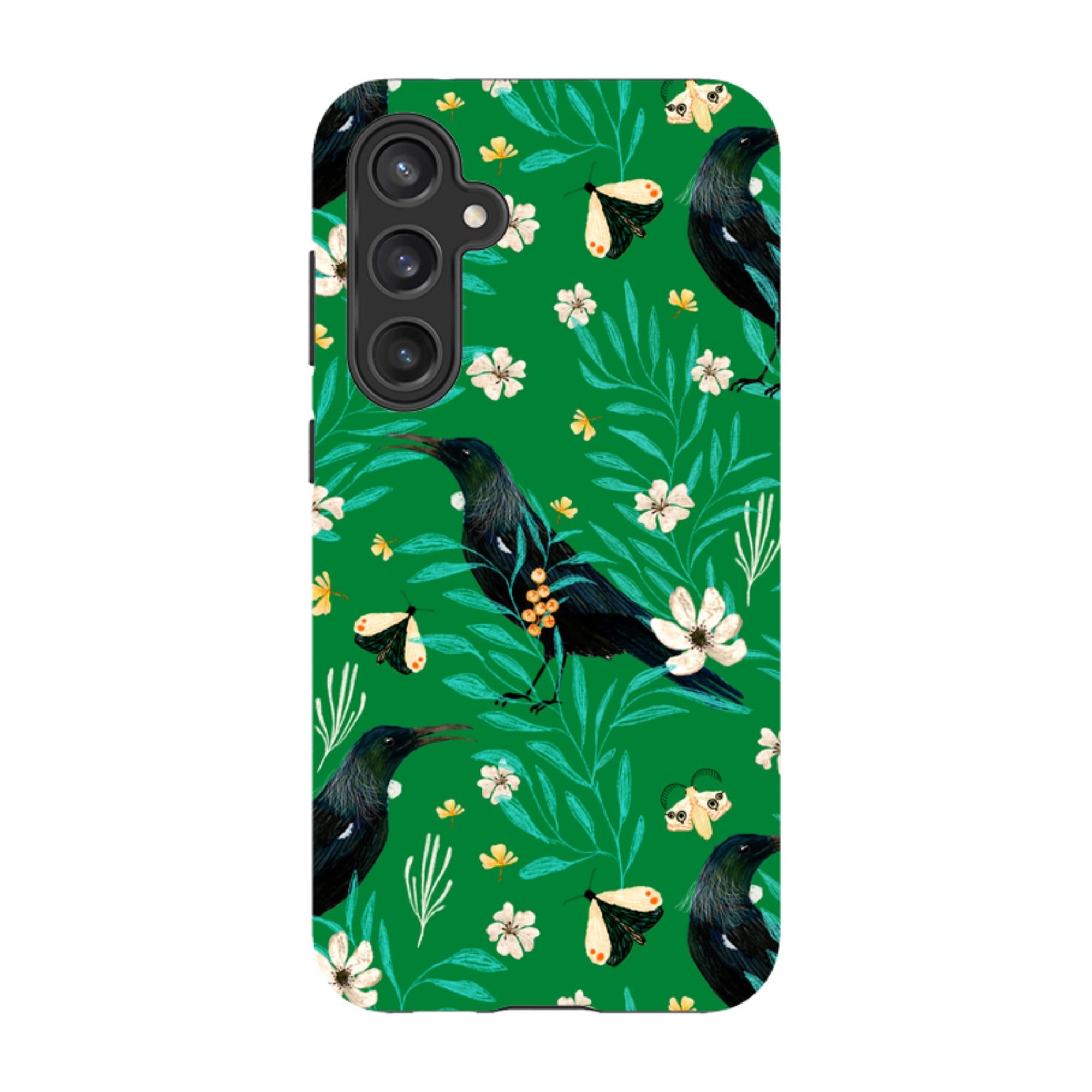Samsung Tough Case - Tui Green By Katherine Quinn