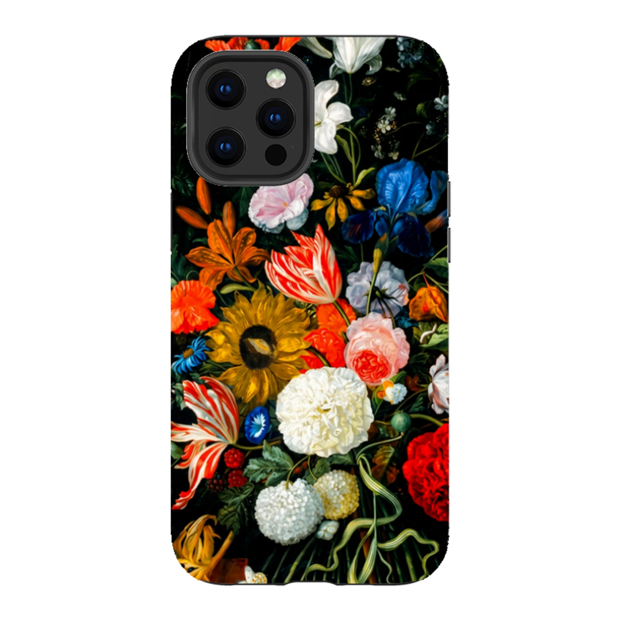 iPhone Tough Case - Still Life Tulip & Sunflower