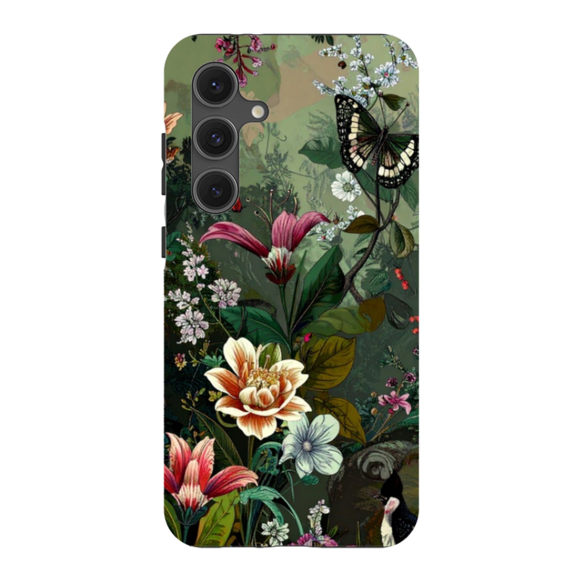 Samsung Tough Case - Green Vyne Butterfly