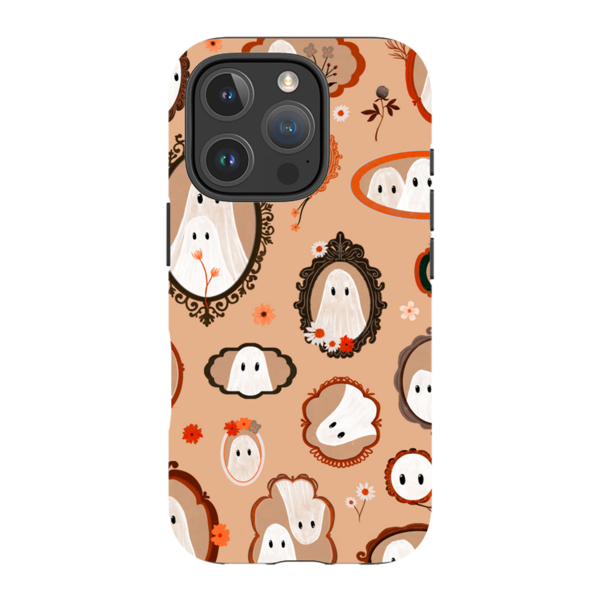 iPhone Tough Case - Framed Ghosts - Cider Clay By Katherine Quinn
