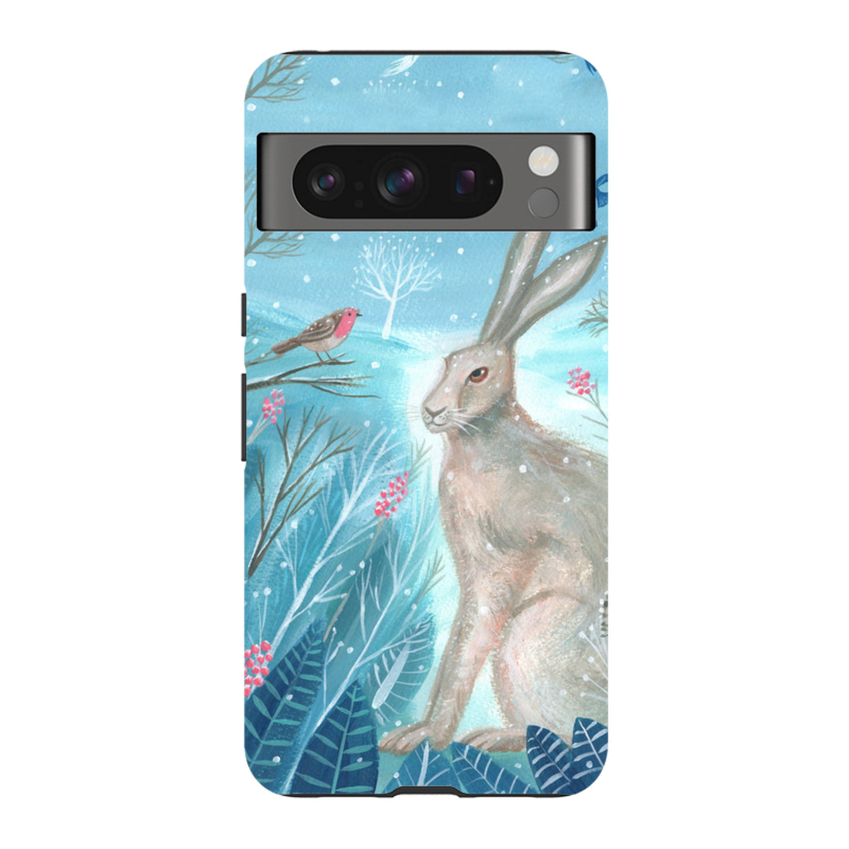 Google Tough Case - Winter Hare By Mary Stubberfield