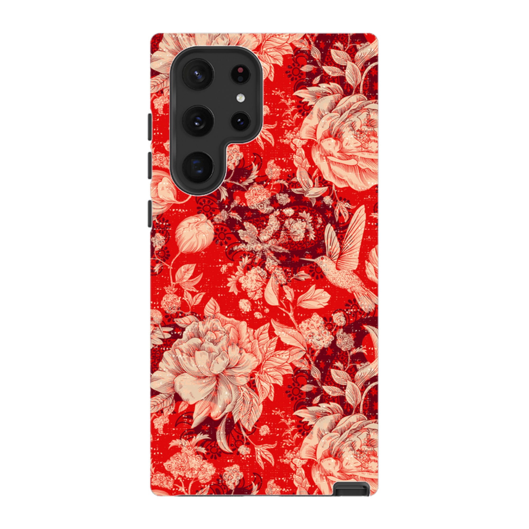 Samsung Tough Case - Red Peonies