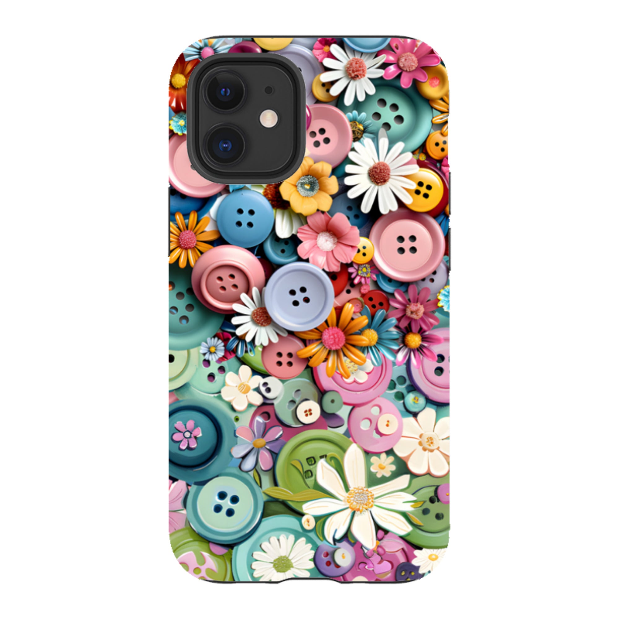 iPhone Case - Floral Buttons