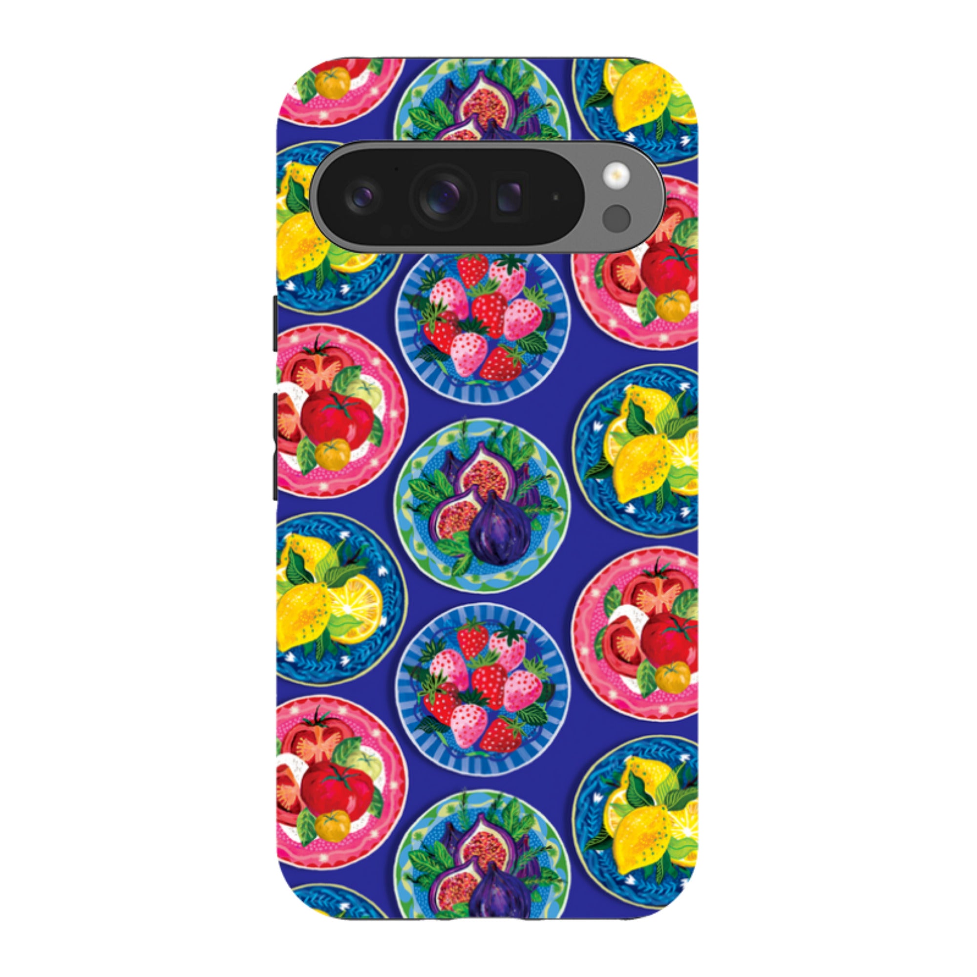 Google Tough Case - Summer Plates Blue By Emma Frances Grant
