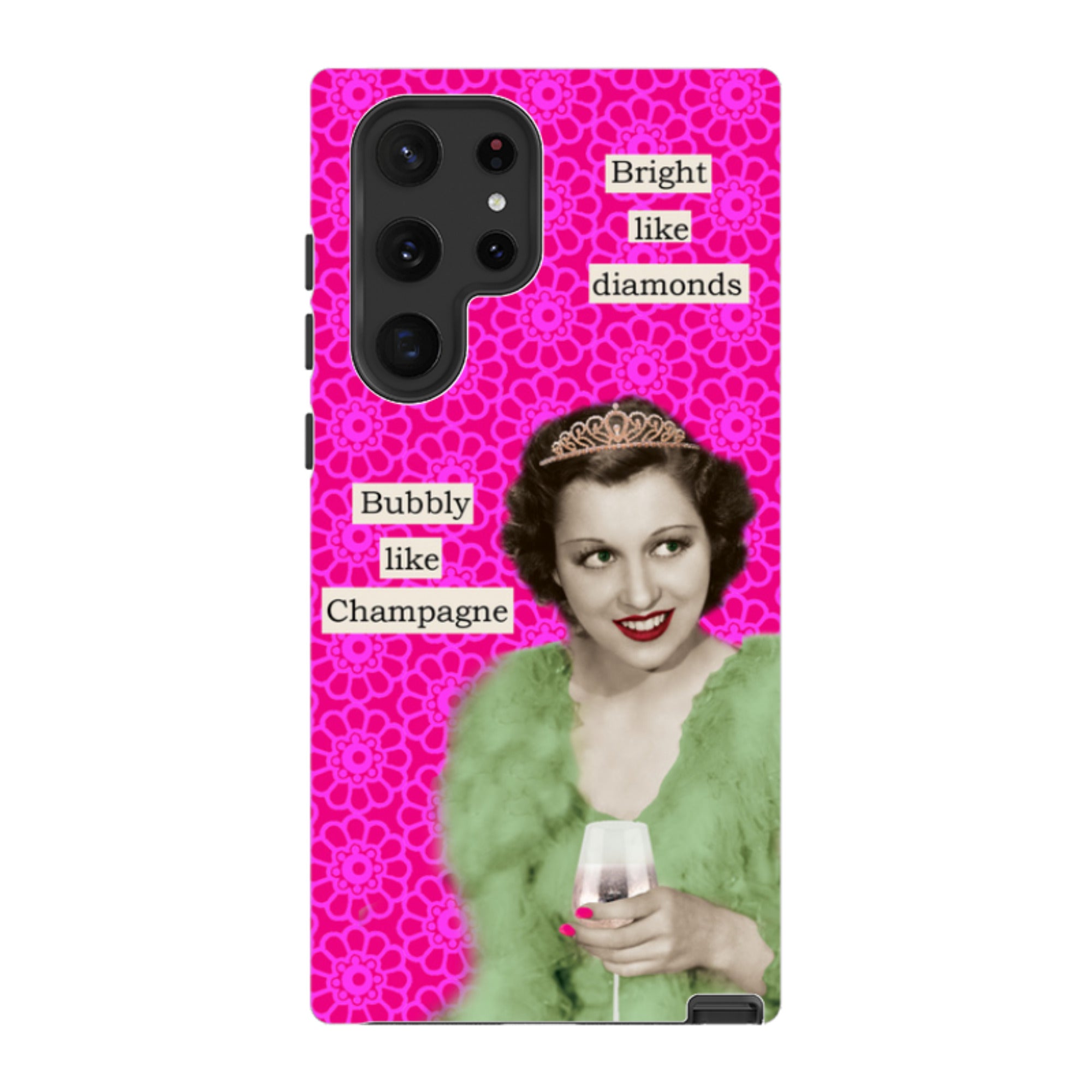 Samsung Tough Case - Bright Like Diamonds By Clare Jordan