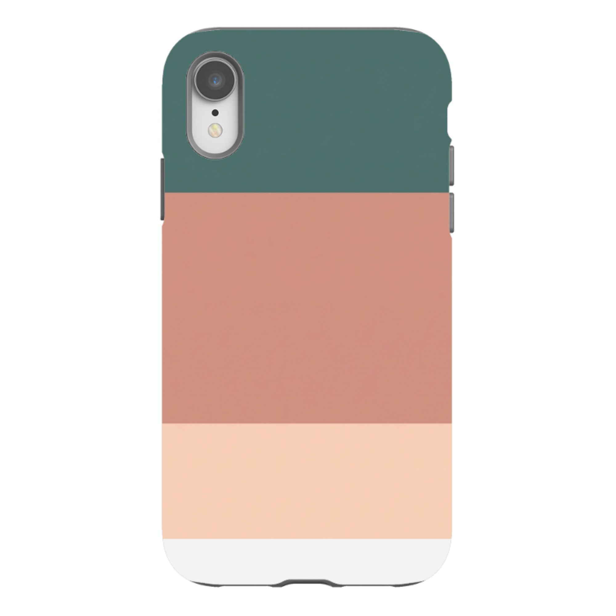 iPhone Tough Case - Muted Teal Gradient