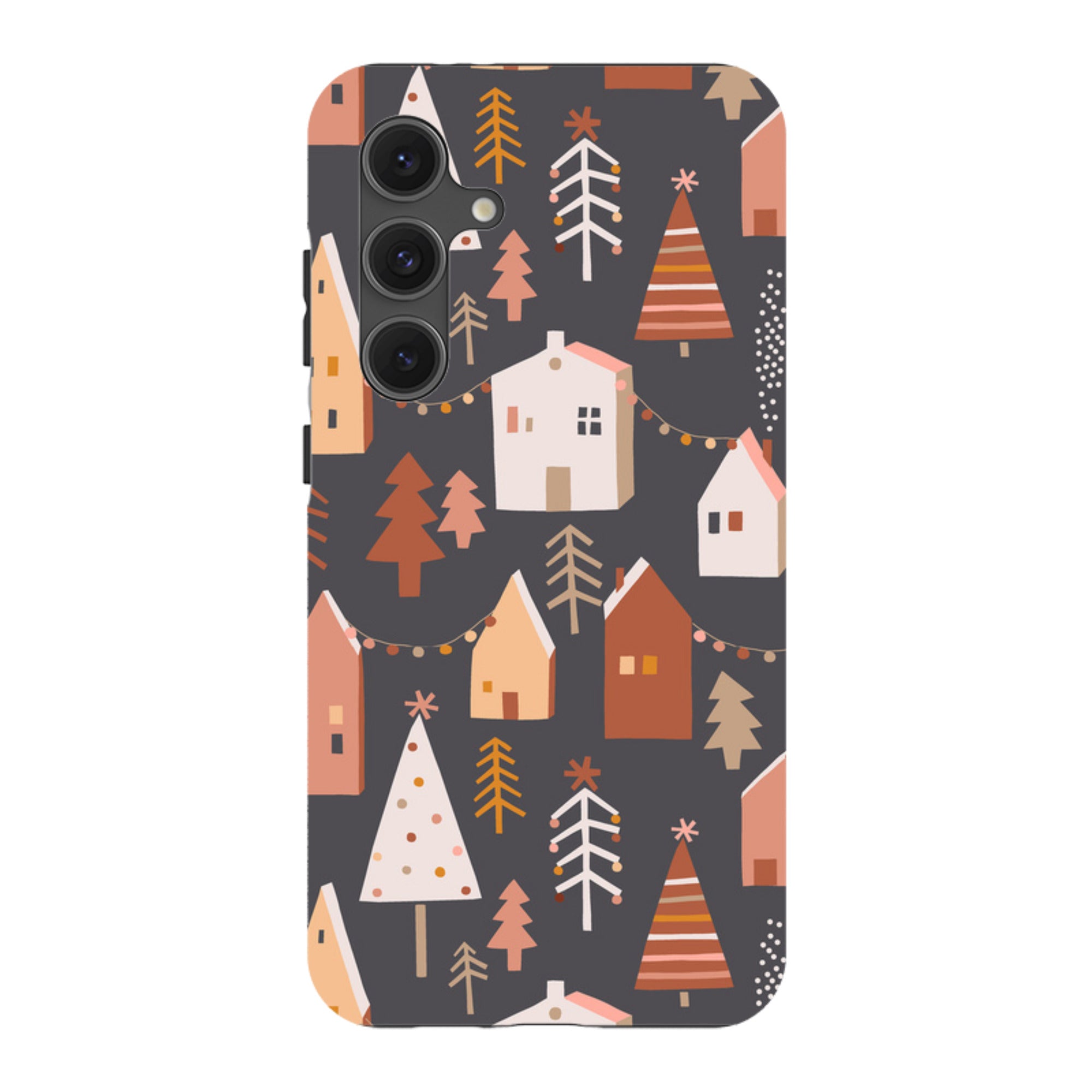 Samsung Tough Case - Street Xmas Dark