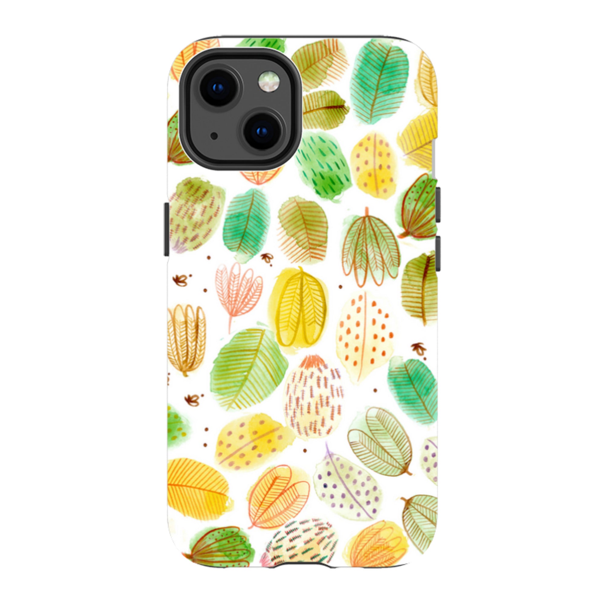 iPhone Tough Case - Leaves By Gabriela Larios