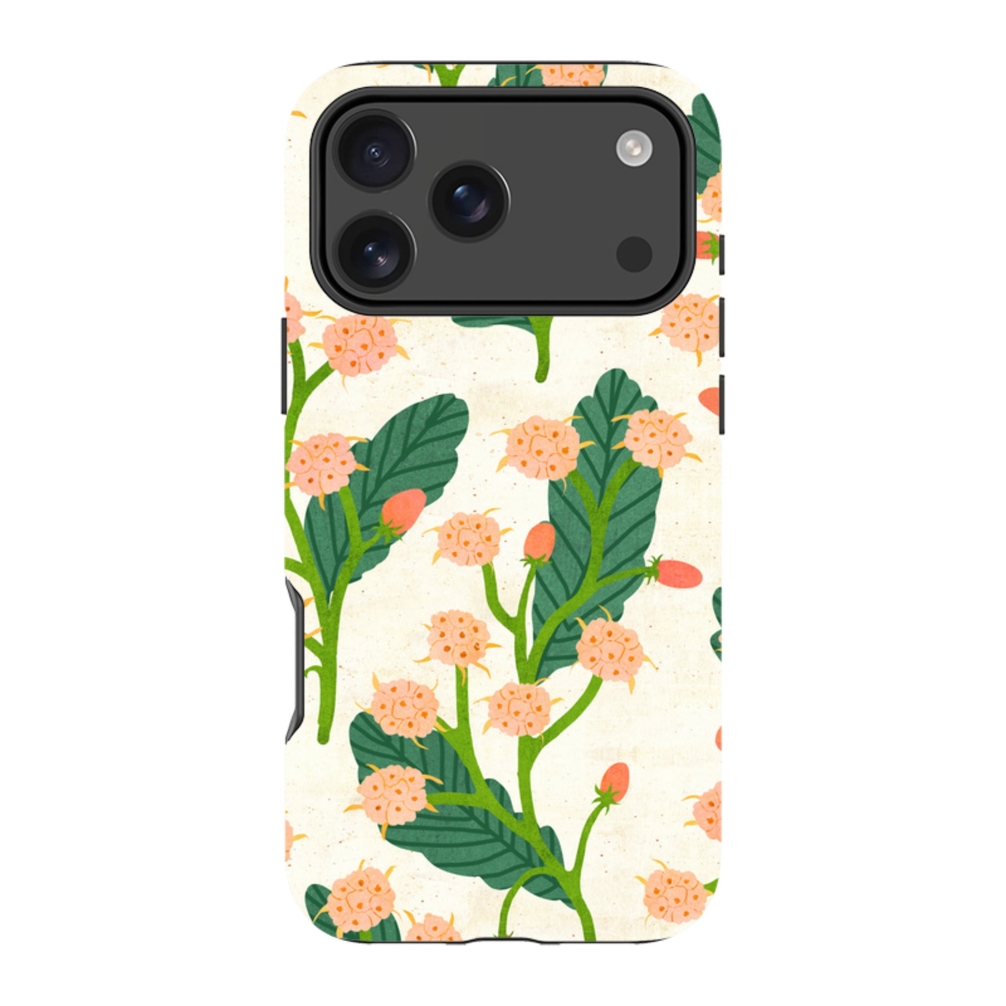 iPhone MagSafe Tough Case - Summer Seeds Cream By Katherine Quinn