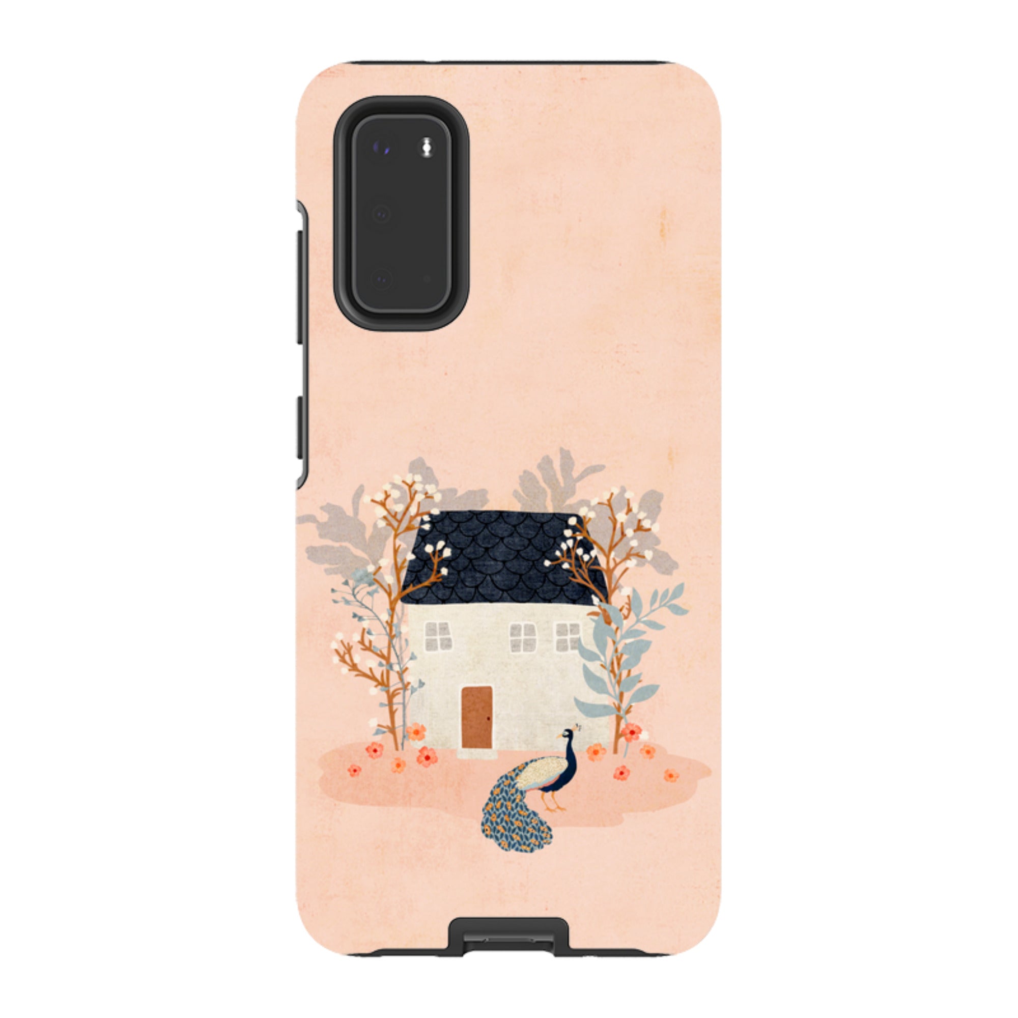 Samsung Tough Case - Home Pink By Katherine Quinn