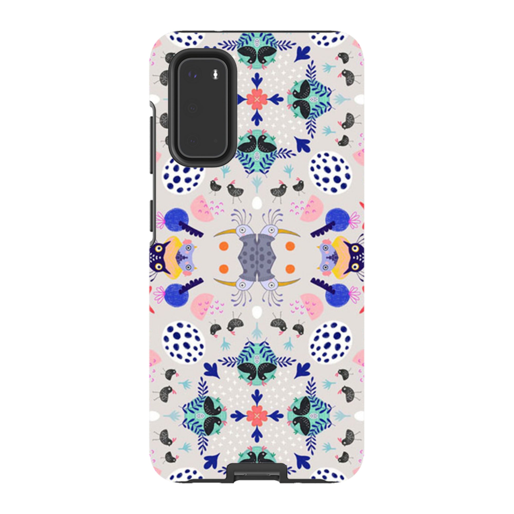 Samsung Tough Case - Crazybird Pattern By Mia Underwood