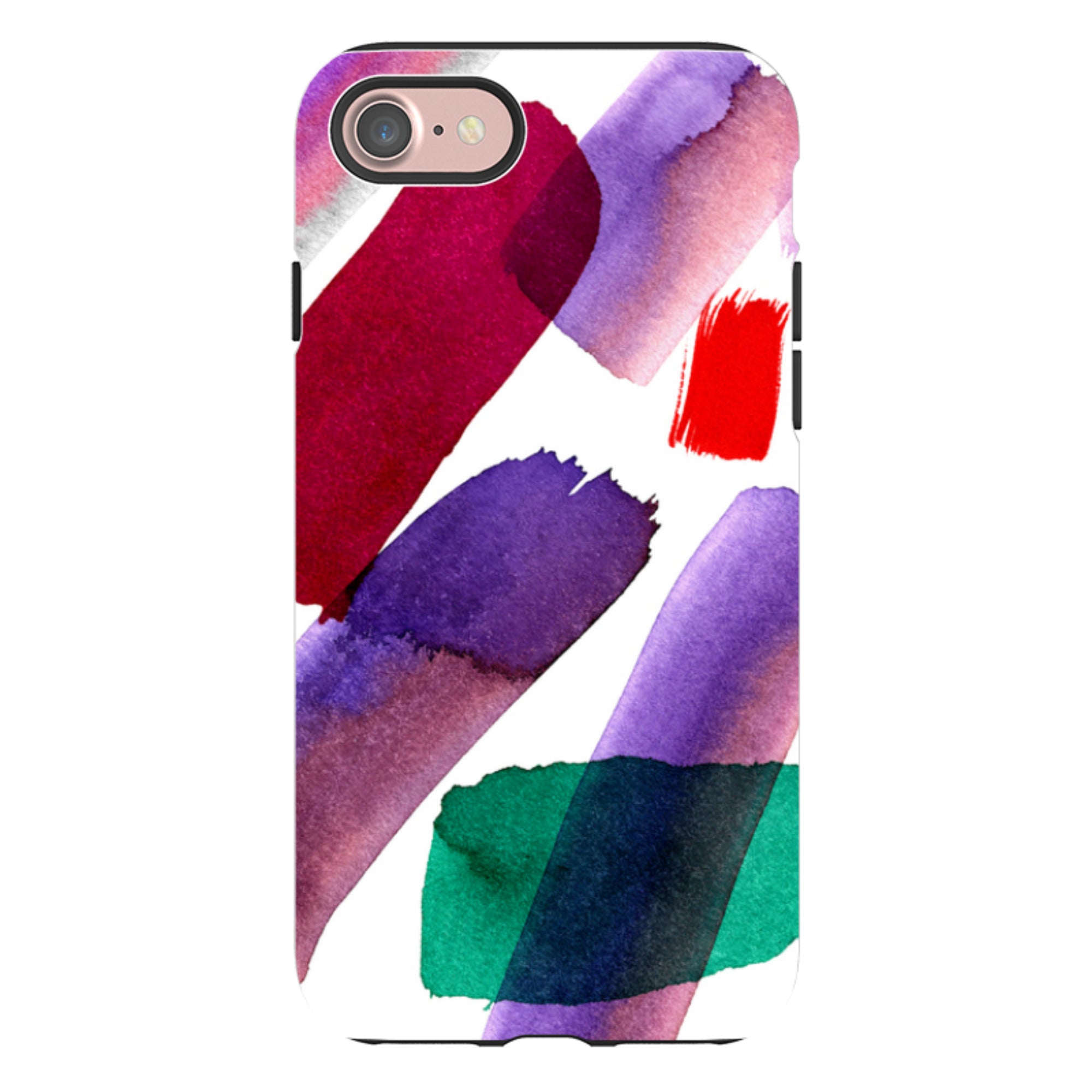iPhone Tough Case - Lilac Brushes By Kitty Joseph
